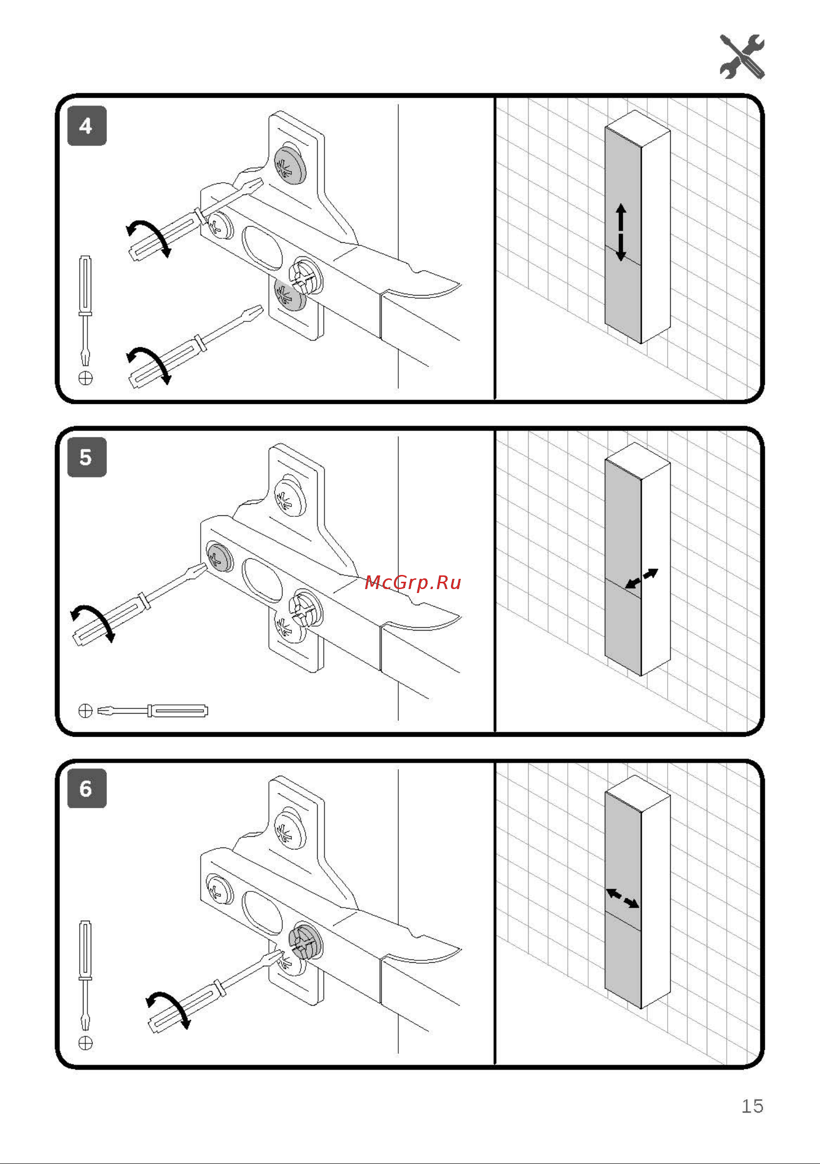 AM.PM 20962 Gem 75 см, 3 предмета, графит матовый, подвесной [15/16] Bathroomfurniture_gem_manual_a5_wrk_страница_15