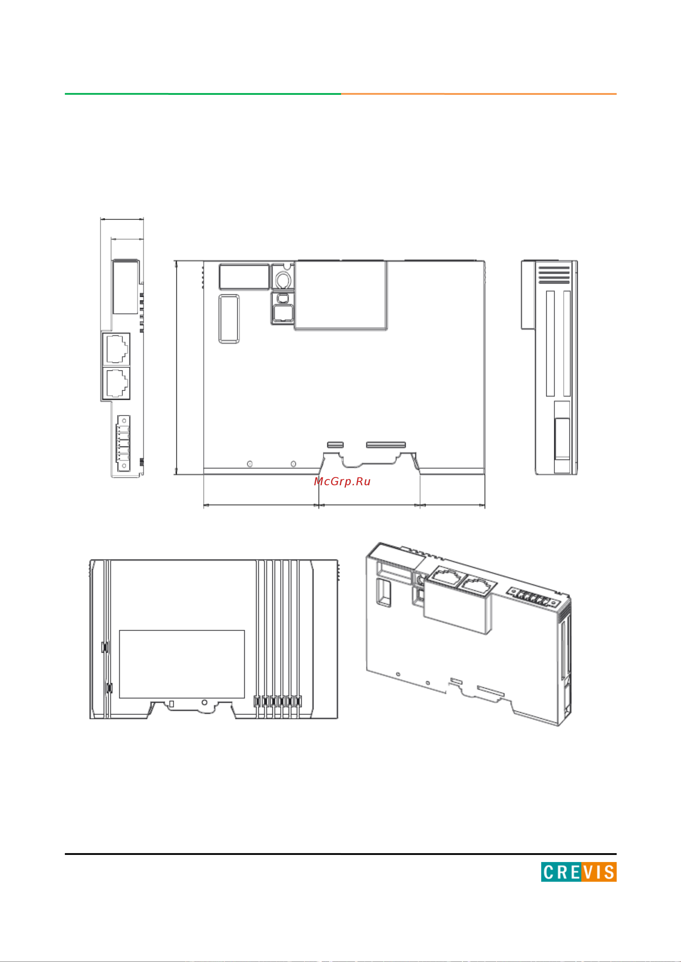 Crevis GL-9087 [11/26] Габариты