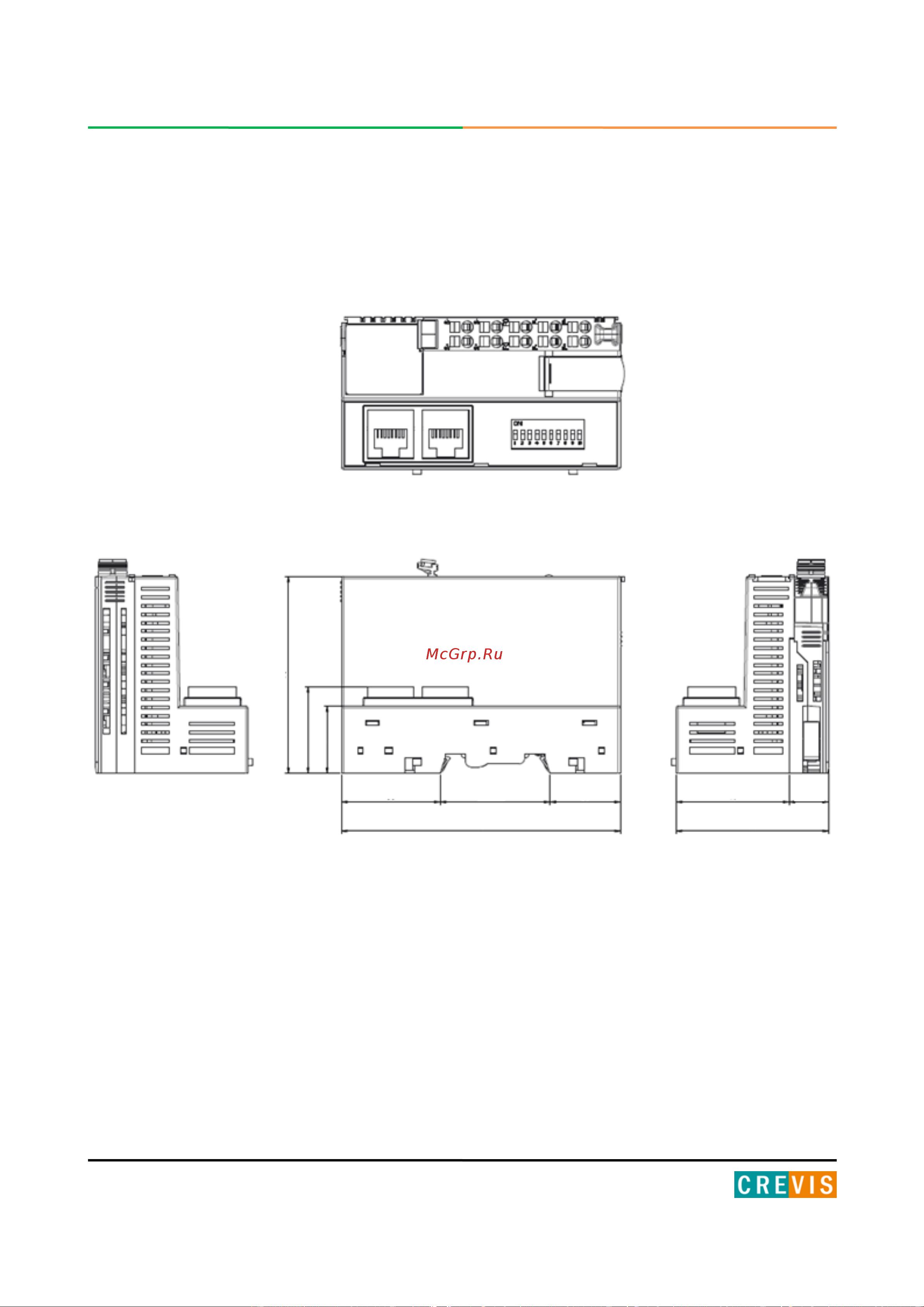 Crevis GN-9289 [13/39] Габариты