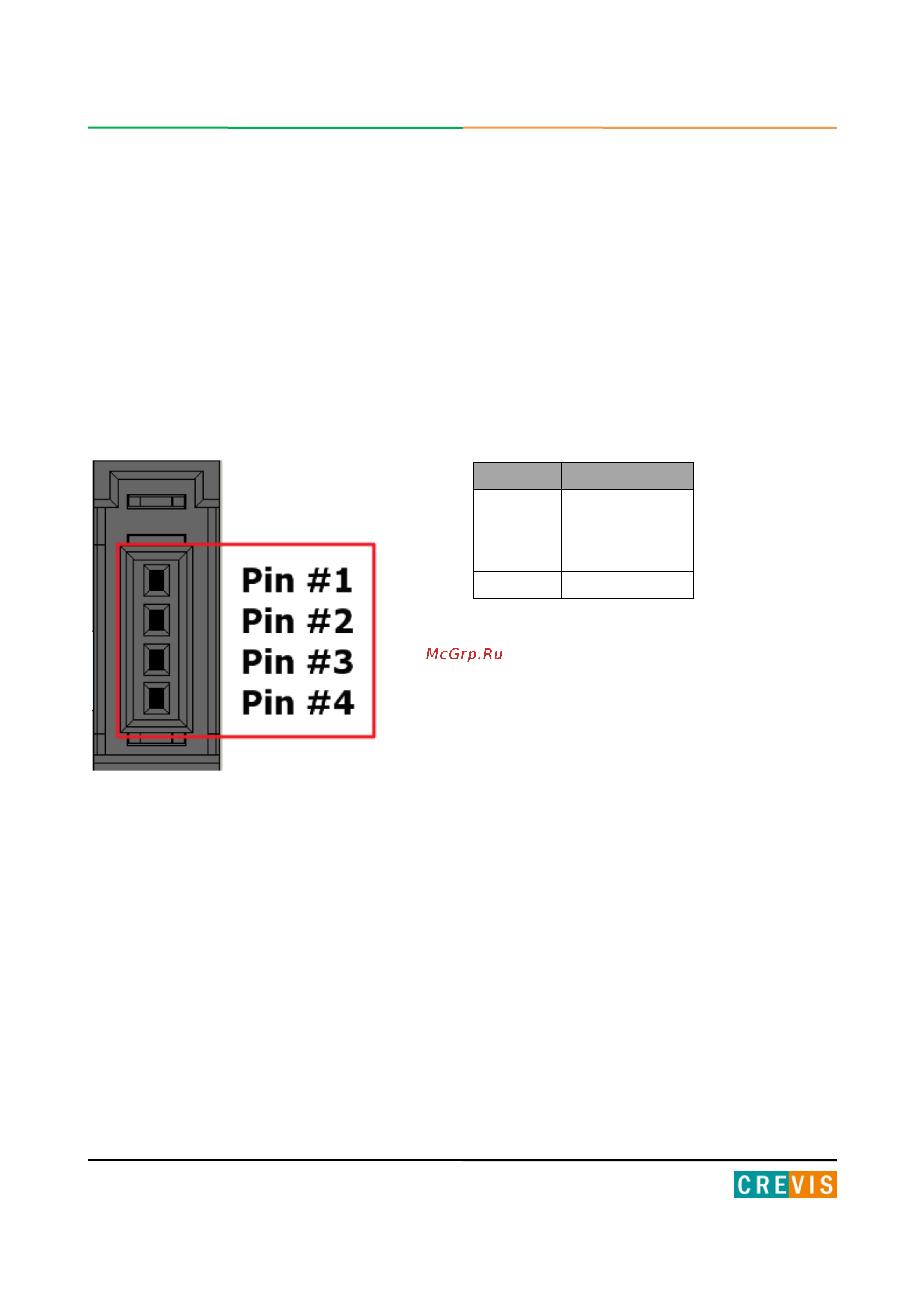 Crevis GN-9587 [19/34] Распиновка последовательного порта rs 232
