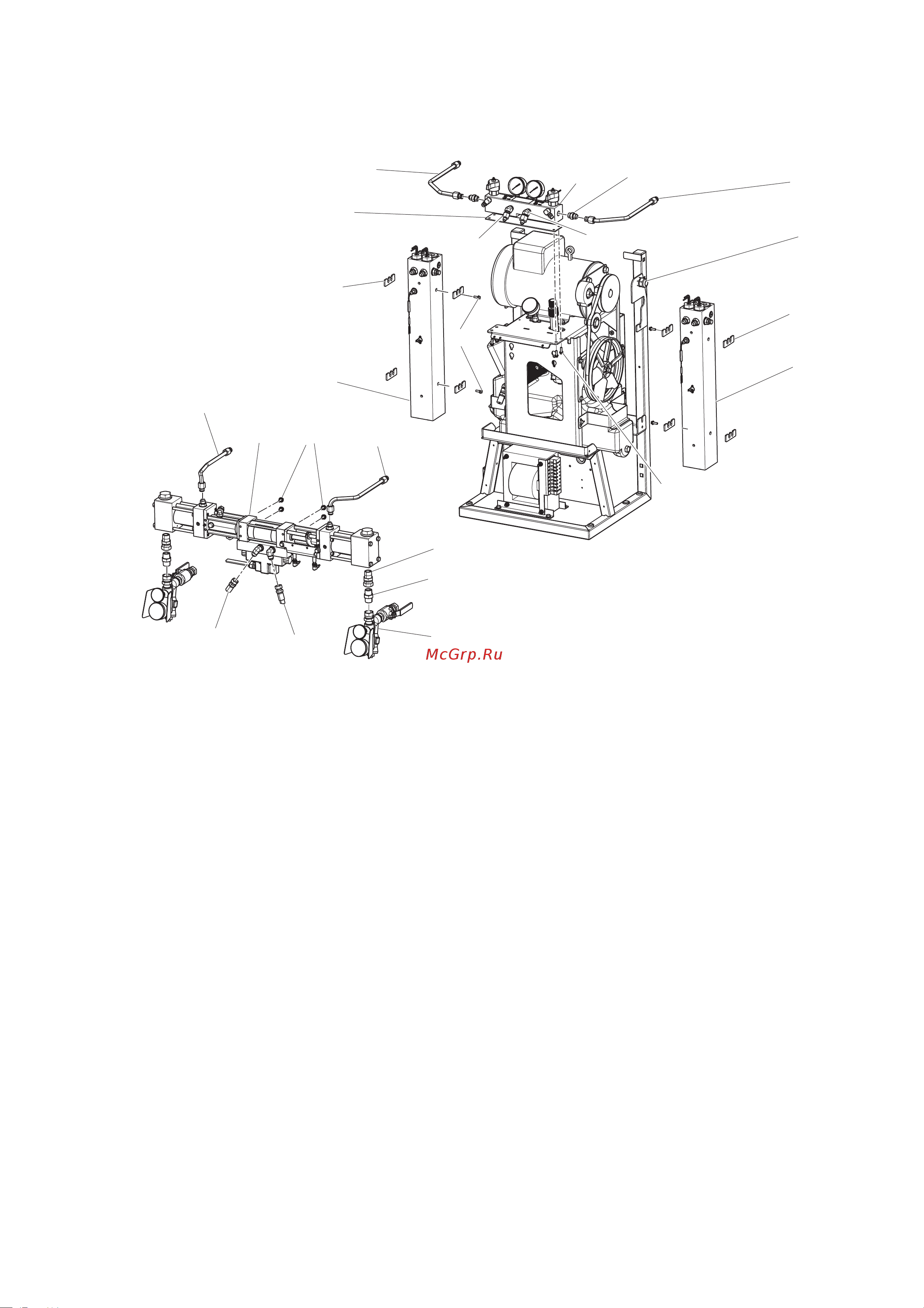 Graco Gusmer GH-2	26C202 [81/110] Дозатор