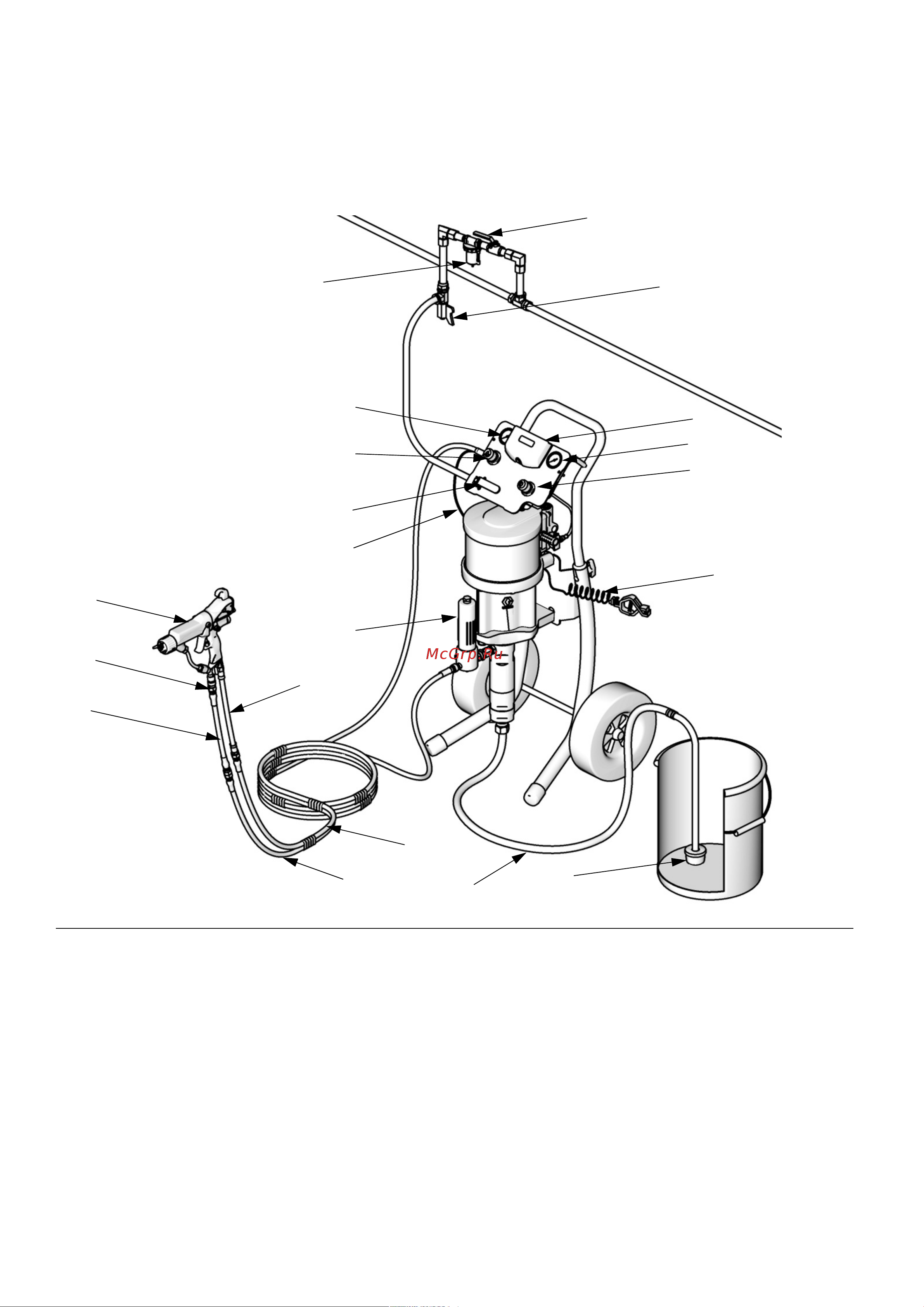 Graco Merkur 10:1 G10W09 [16/50] Установка