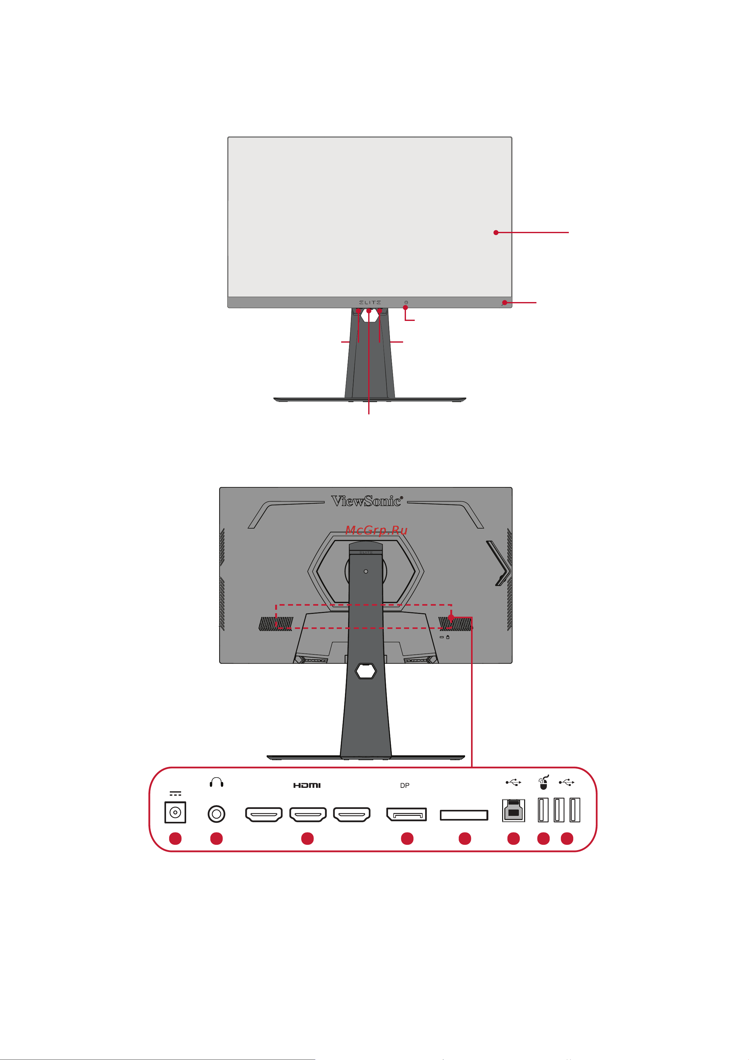 Viewsonic XG321UG [9/71] Описаниеизделия