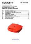 Scarlett SC-TM11039 Инструкция по эксплуатации