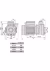 Aquaviva LX LP200T Габаритный чертеж