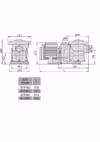 Aquaviva LX STP200M Габаритный чертеж