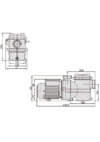 Aquaviva LX SMP020M Габаритный чертеж