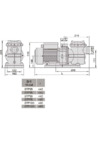Aquaviva LX STP120M Габаритный чертеж