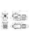 Aquaviva EPV300 Габаритный чертеж