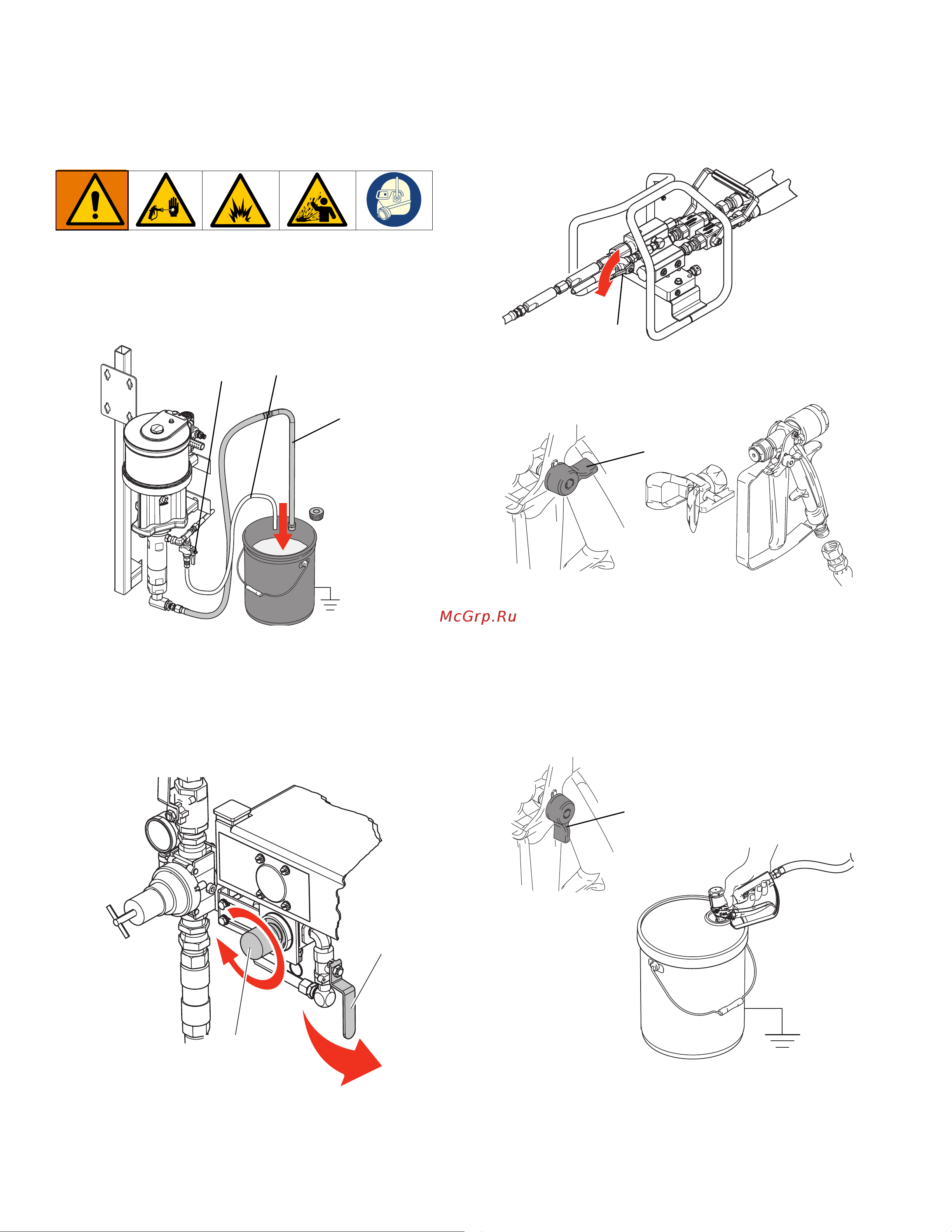 Graco XP70s-hf 577222 [38/86] Prime solvent pump