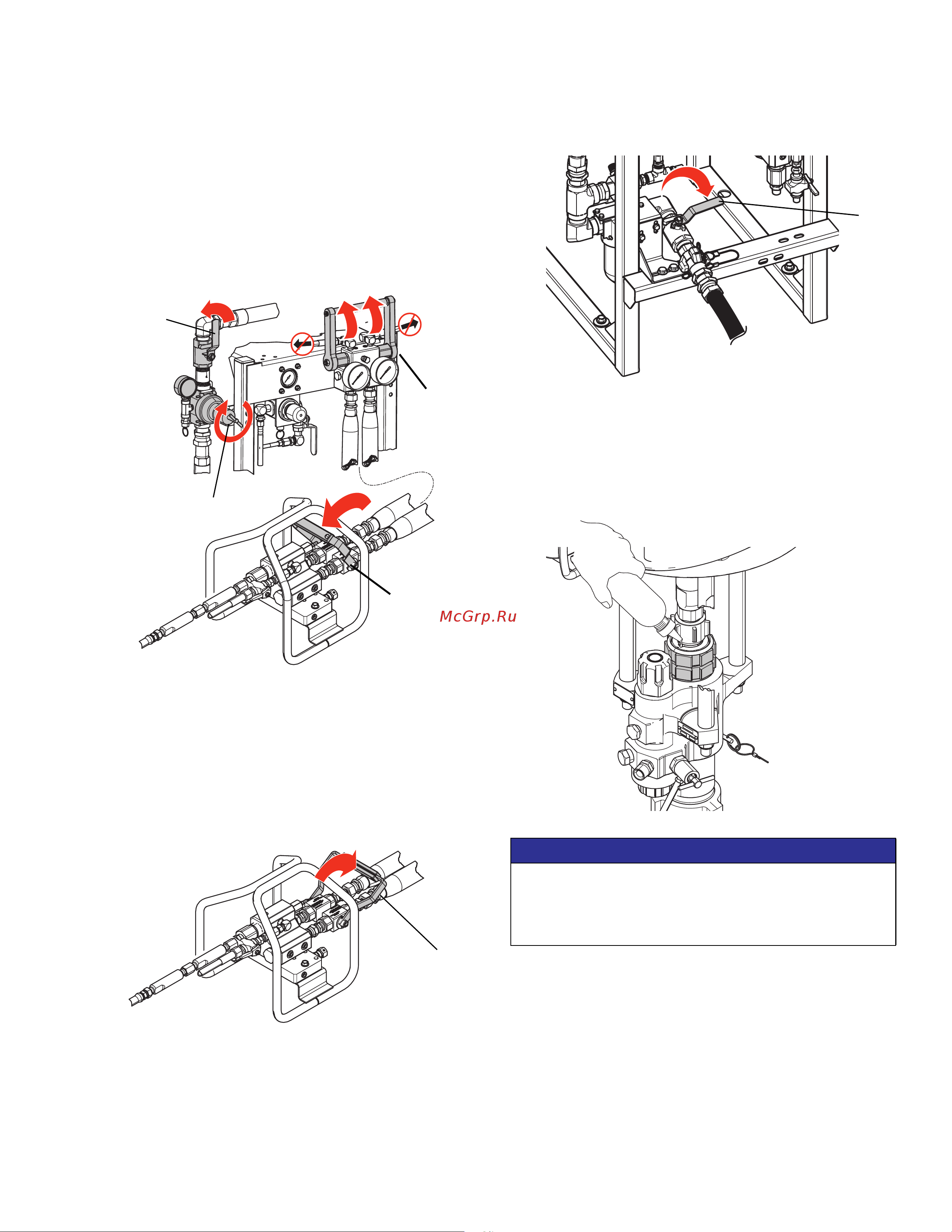 Graco XP70s-hf 577222 [47/86] Flush material lines procedure