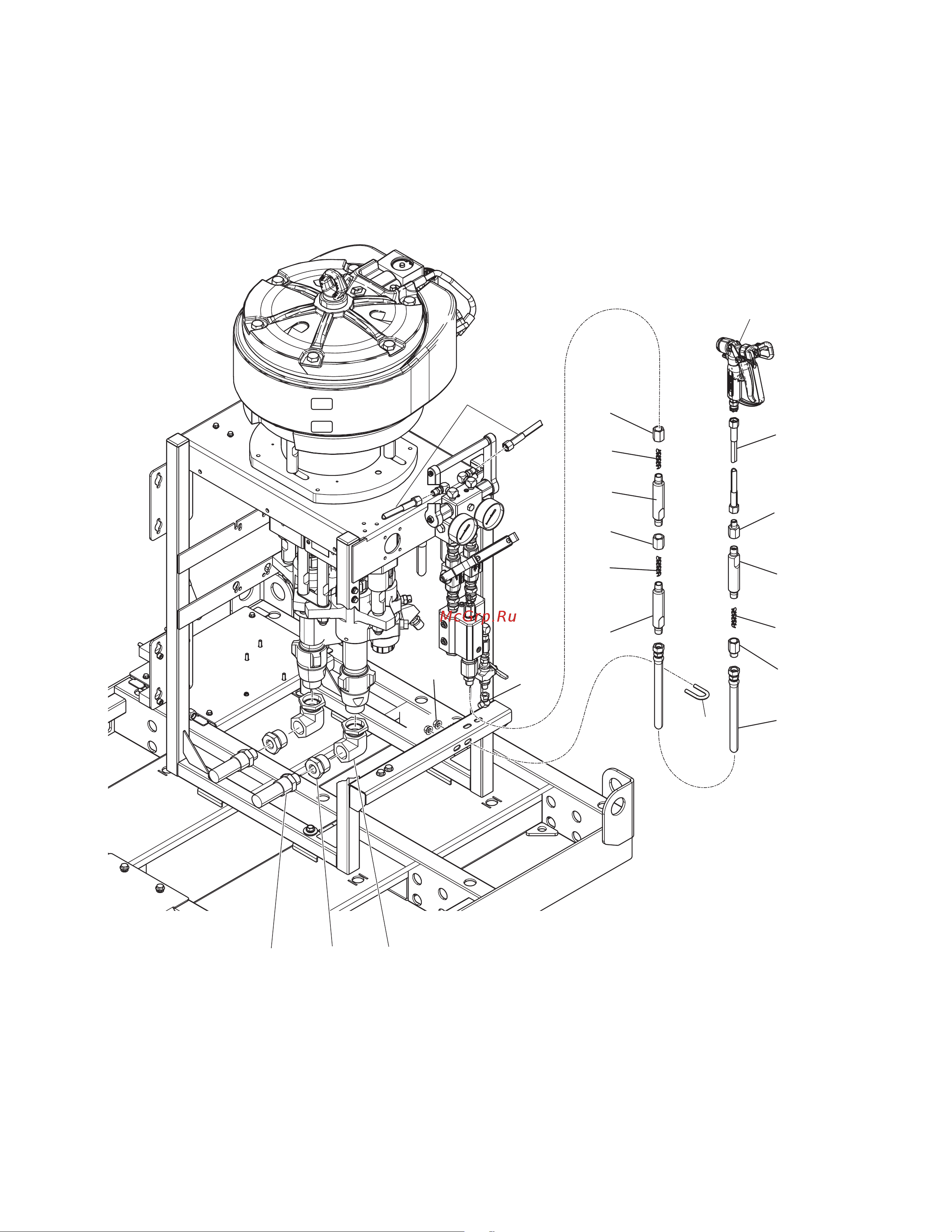 Graco XP70s-hf 577222 [62/86] Xp50s hf and xp70s hf proportioners continued