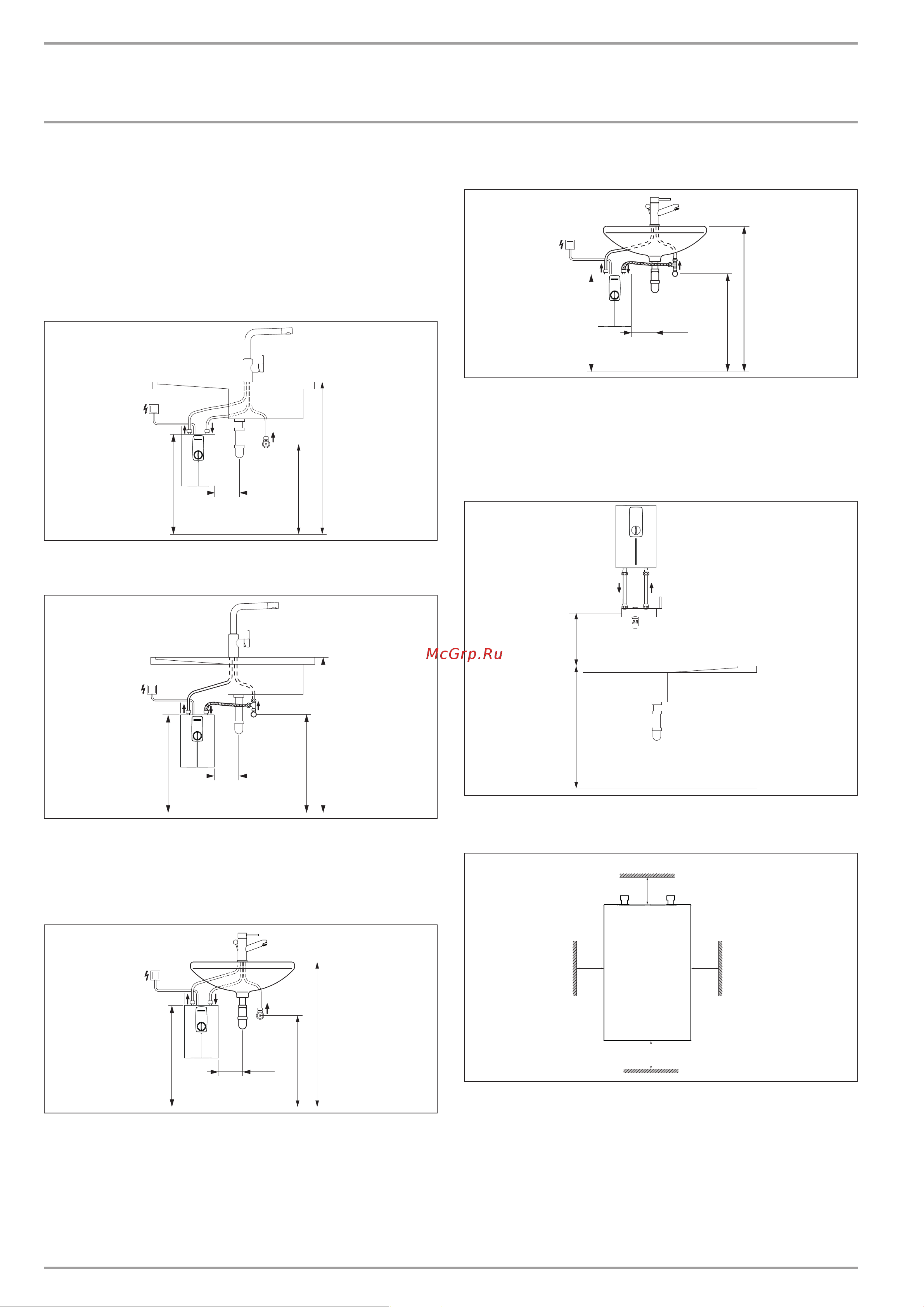 Stiebel Eltron DCE 11/13 [8/19] Место монтажа