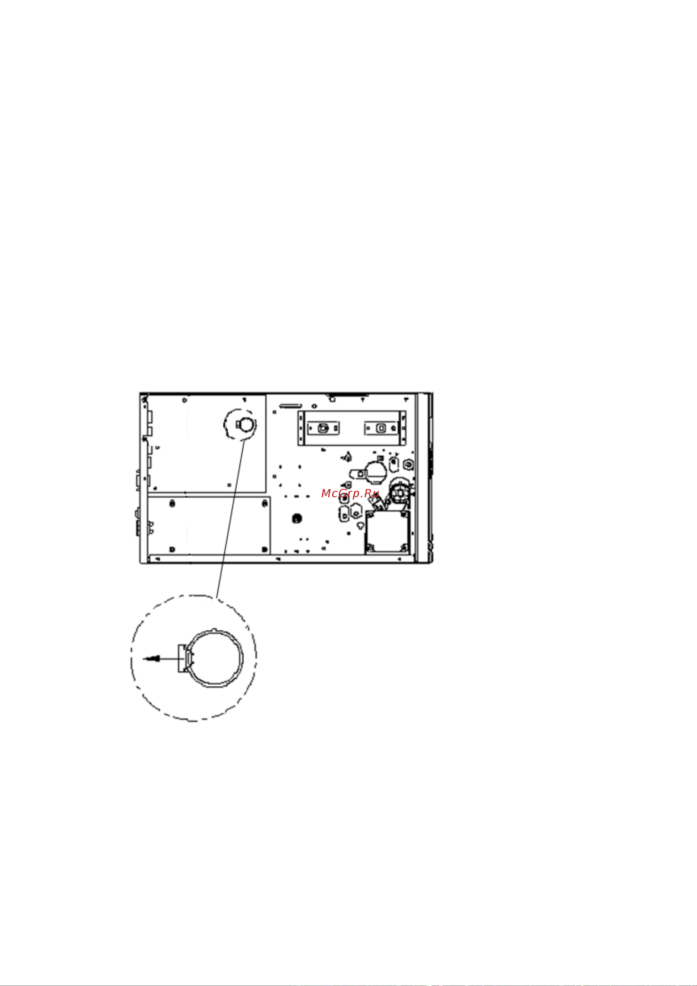 Argox iX4-350 [77/93] Замена батареи rtc