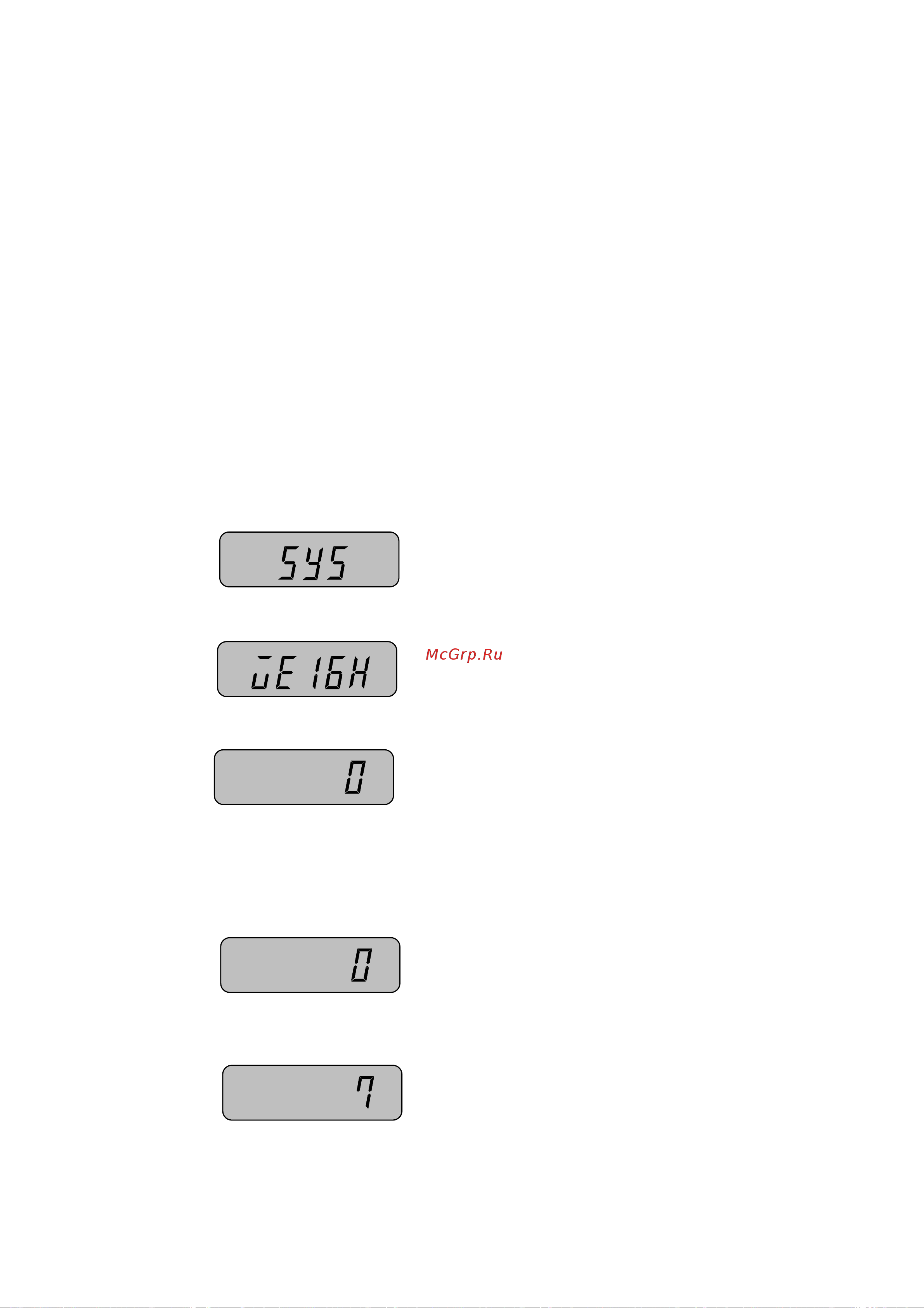 CAS BW-30DB [13/33] Режимы работы