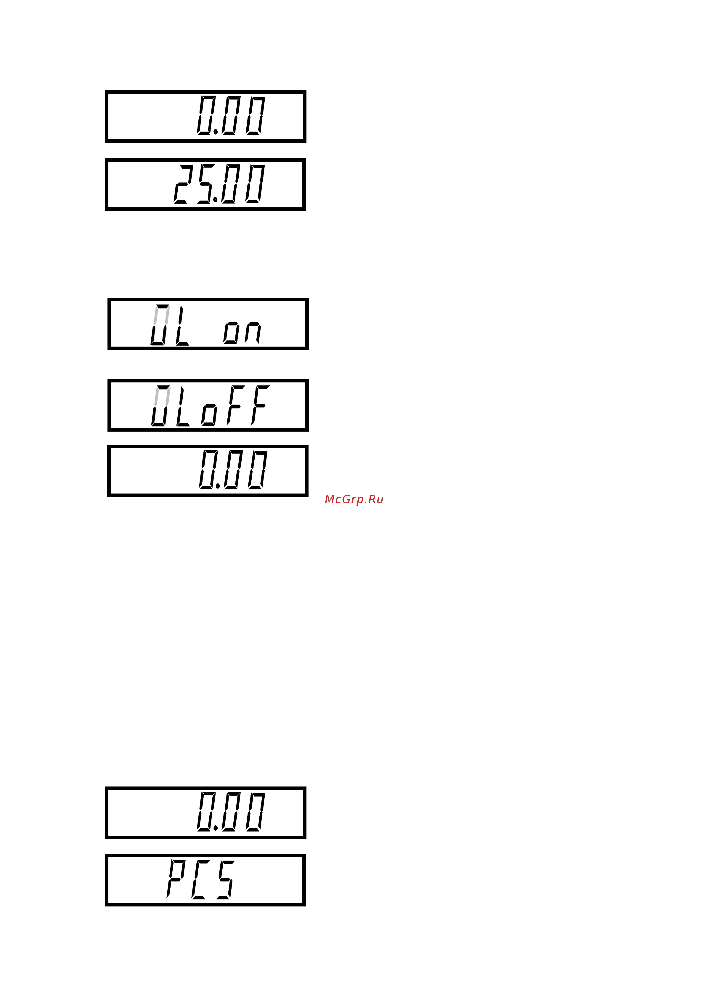 CAS DL-100 [14/17] Счетный режим работы