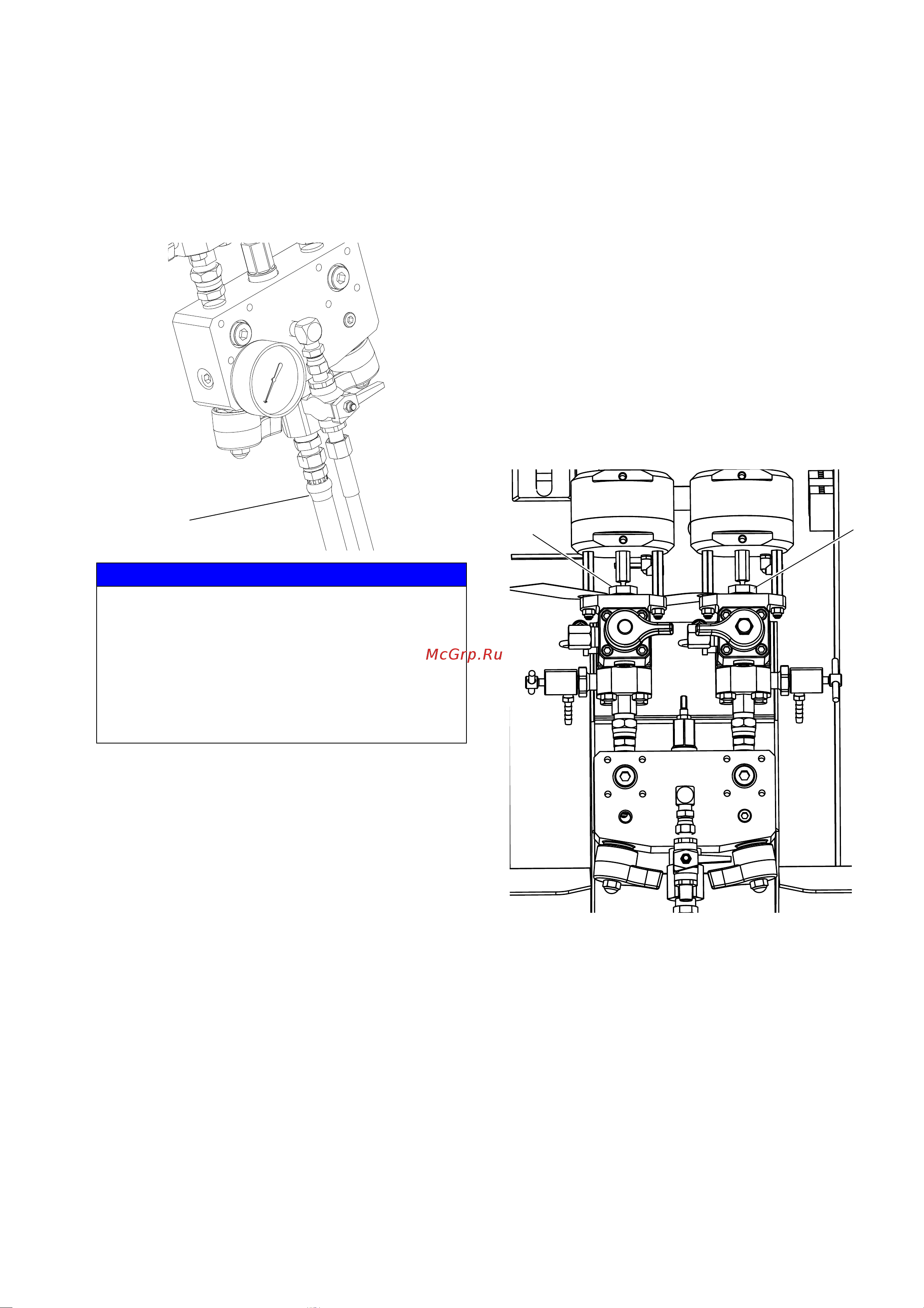 Graco XM70 XM7K2W [31/106] Подключение шланга подачи материала