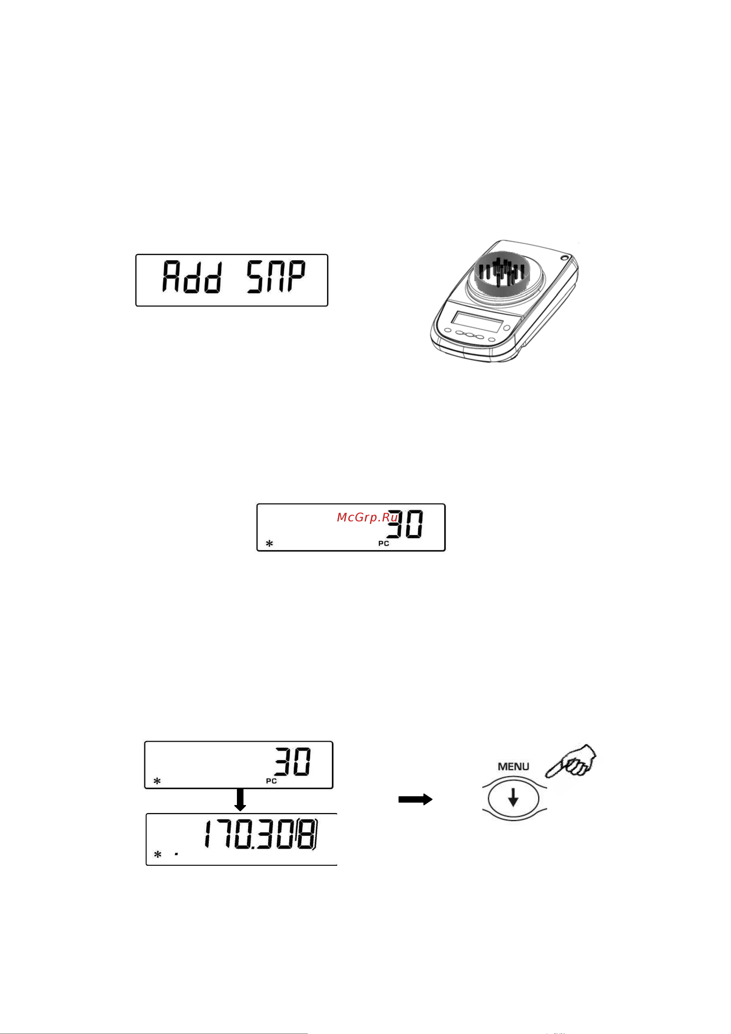 Demcom DA-8202 [37/65] Отображение общего и штучного веса