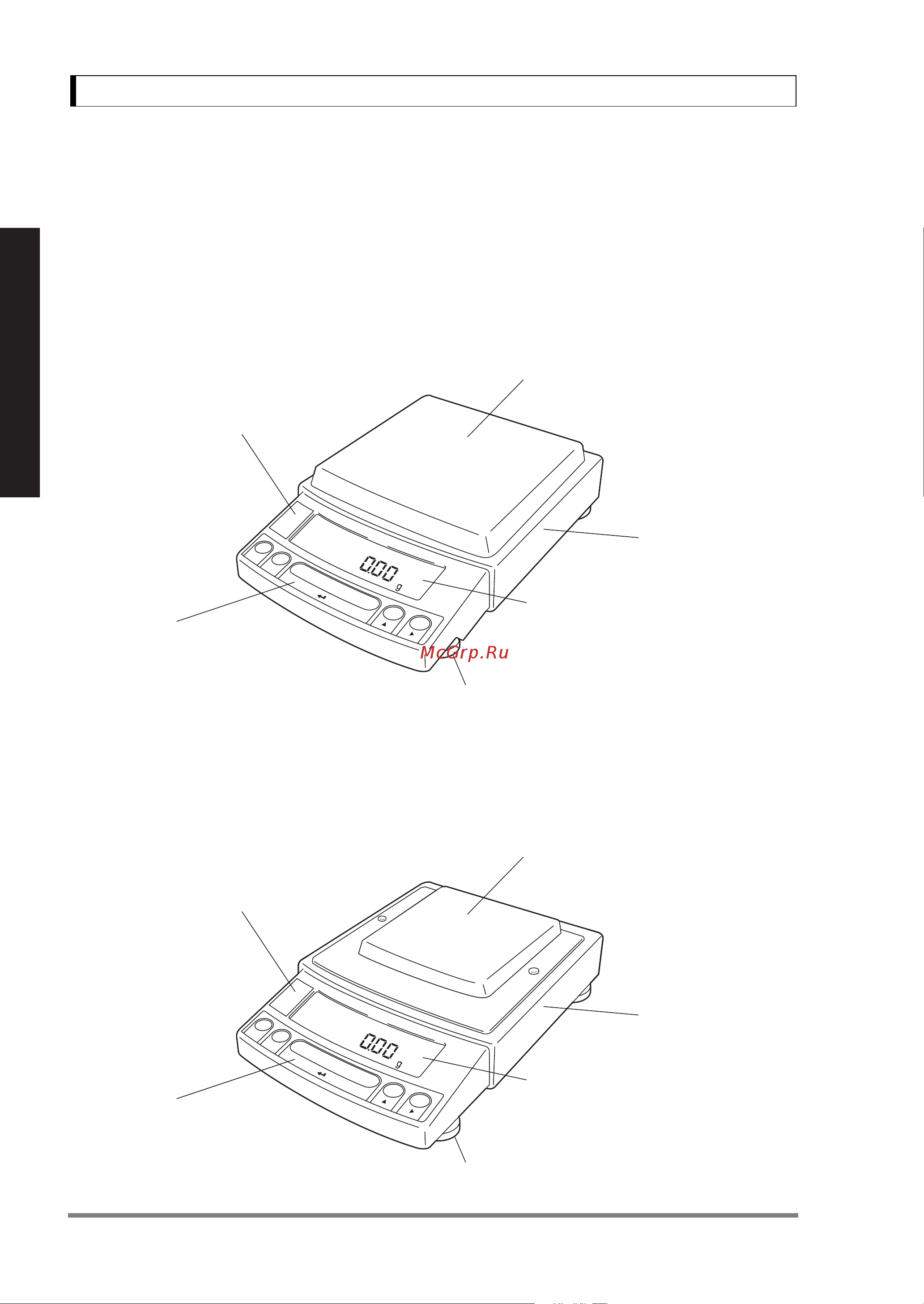 Shimadzu UX-620H [18/129] Name and function of components