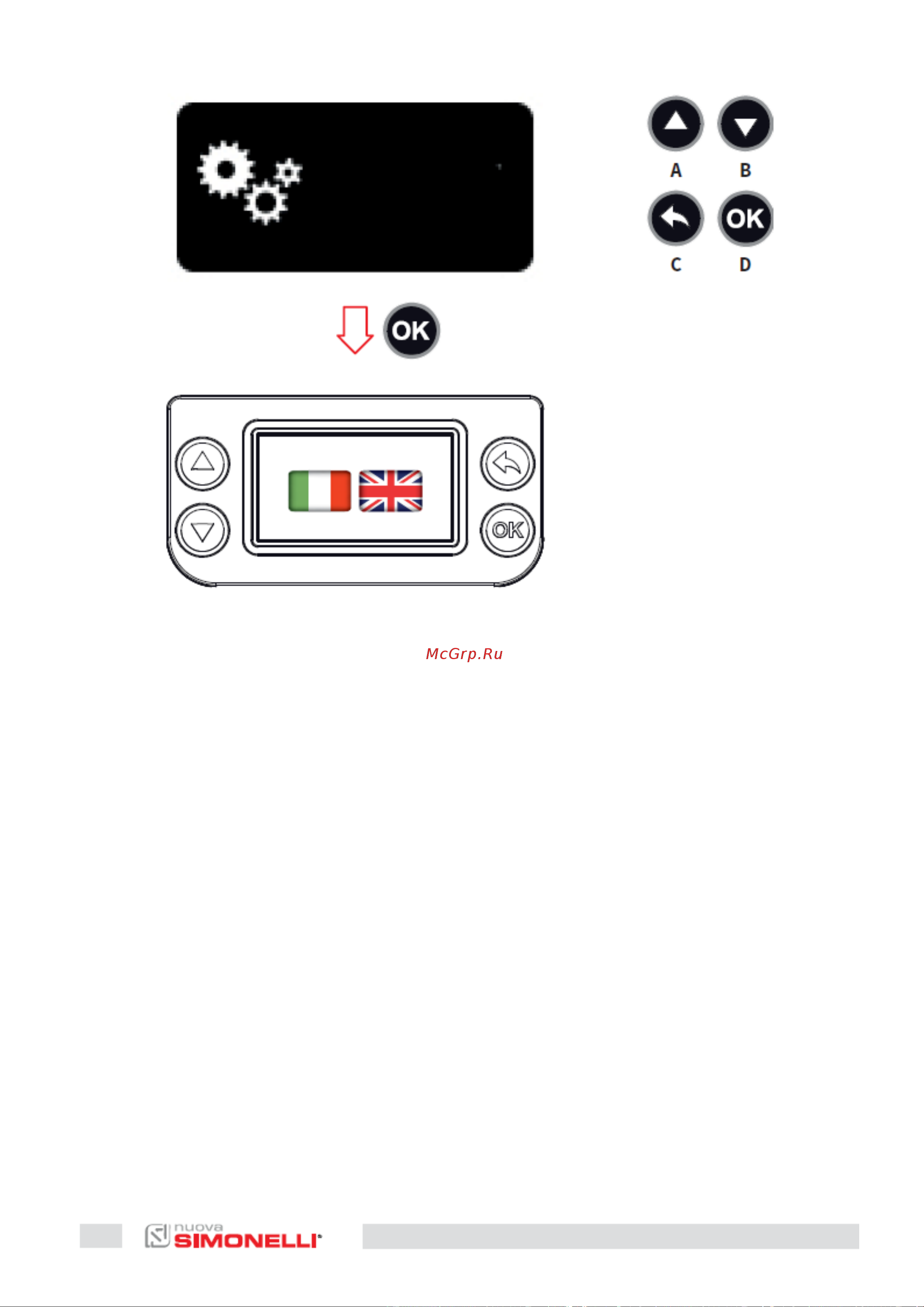 Nuova Simonelli Appia Life 1Gr S черная, высокая группа, полуавтомат Инструкция по эксплуатации онлайн [44/62] 685556