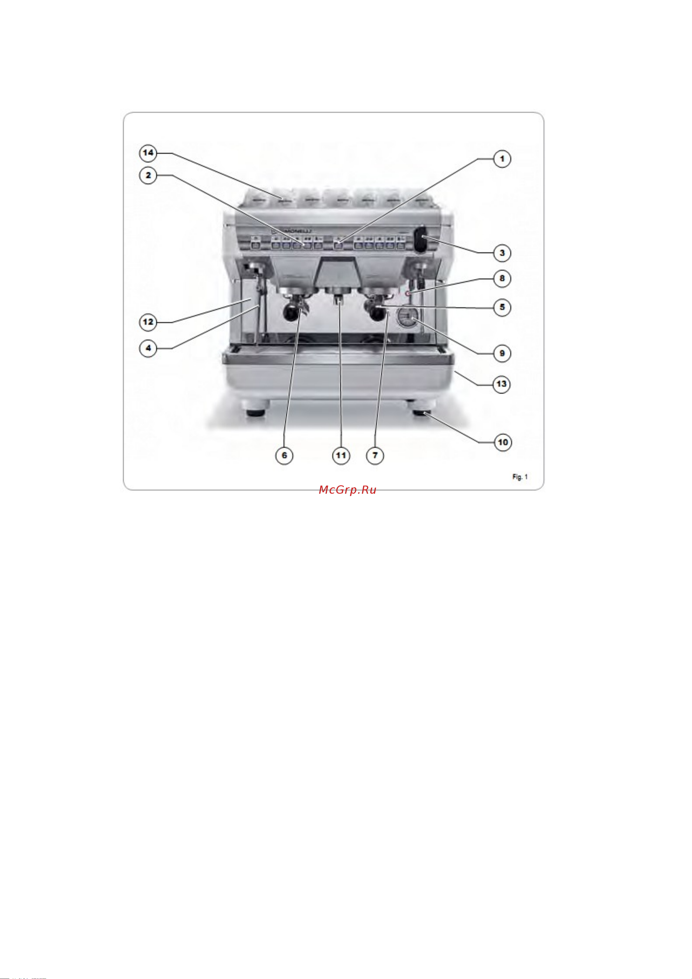 Nuova Simonelli Appia II Compact 2 Gr V высокие группы [6/28] Описание