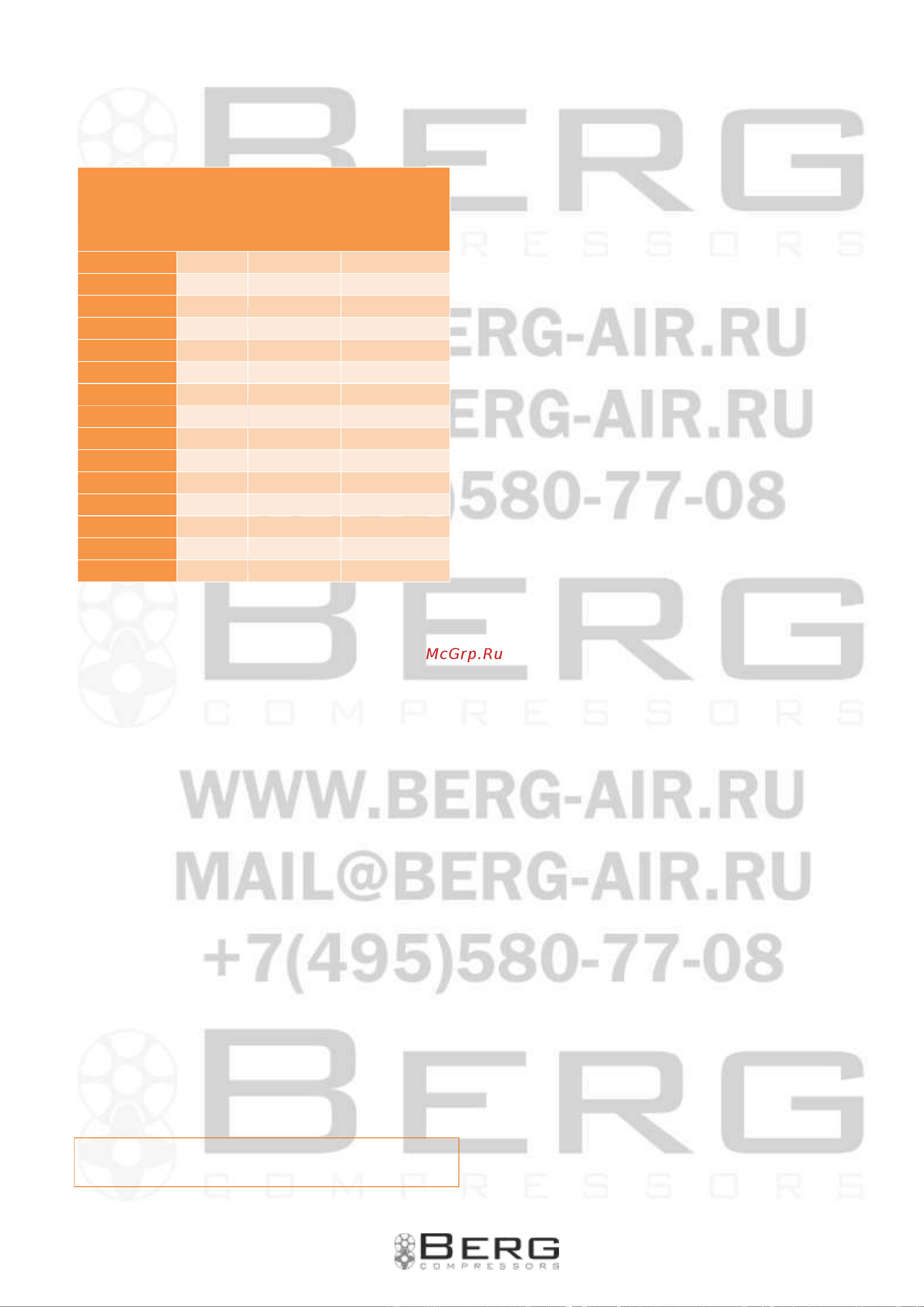 Berg ВК-11-500 [13/49] Работа системы
