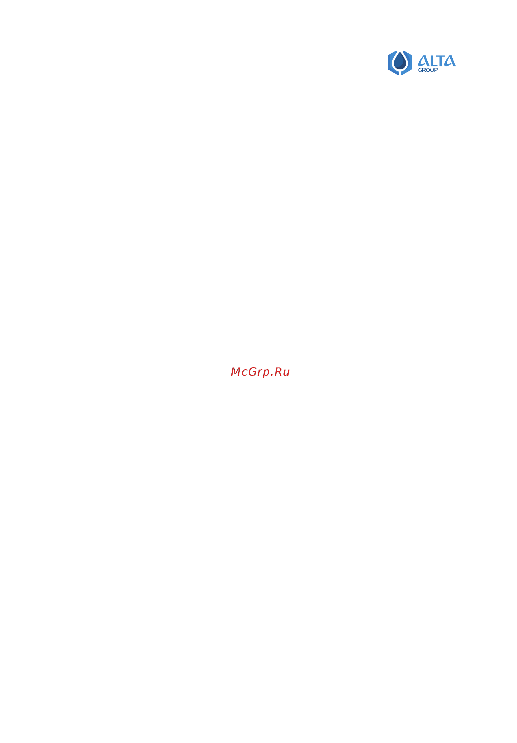 Alta Group Alta BioClean 5 [34/40] Гарантии изготовителя