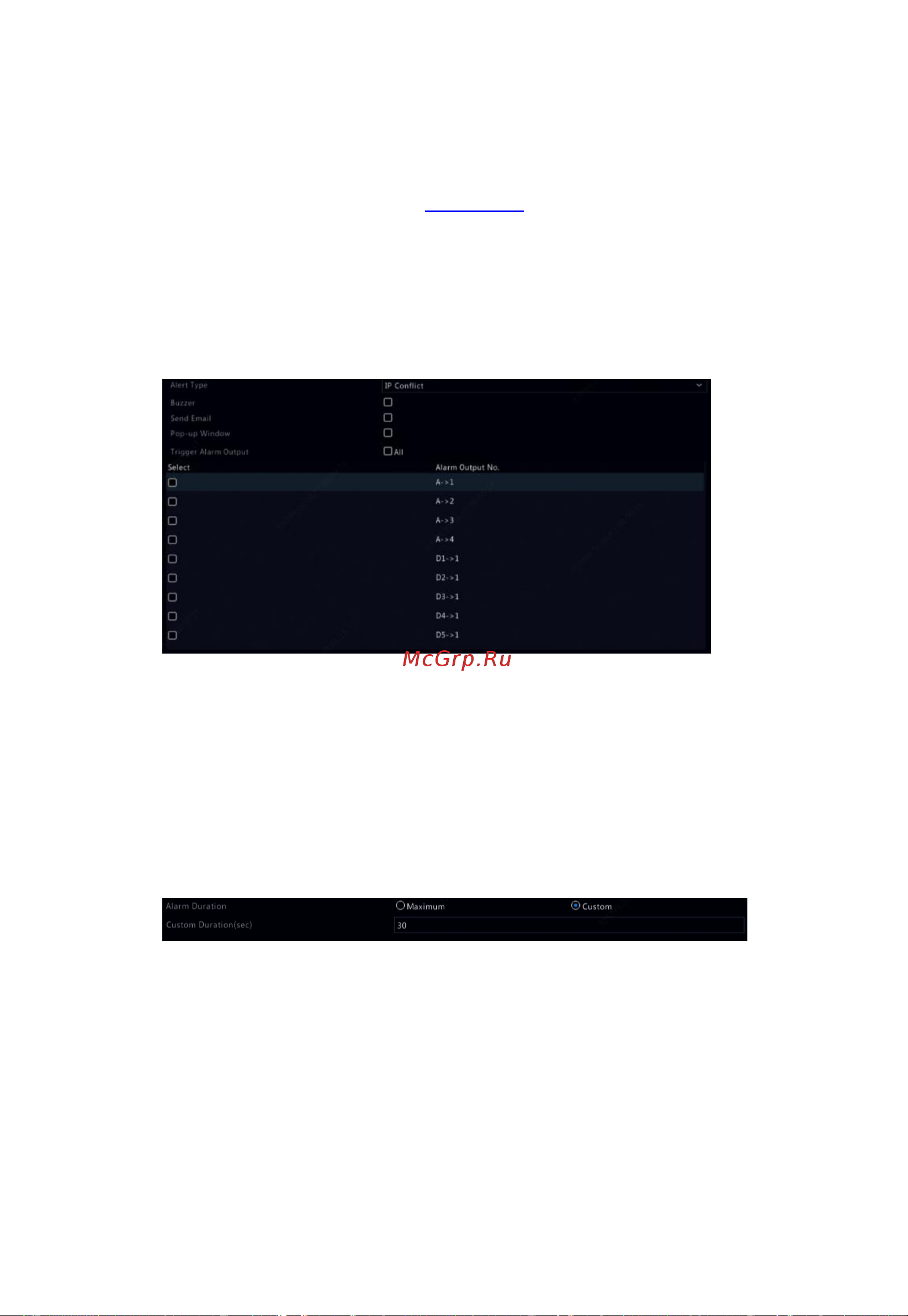PS-link 3108SP [77/147] Alarm triggered actions
