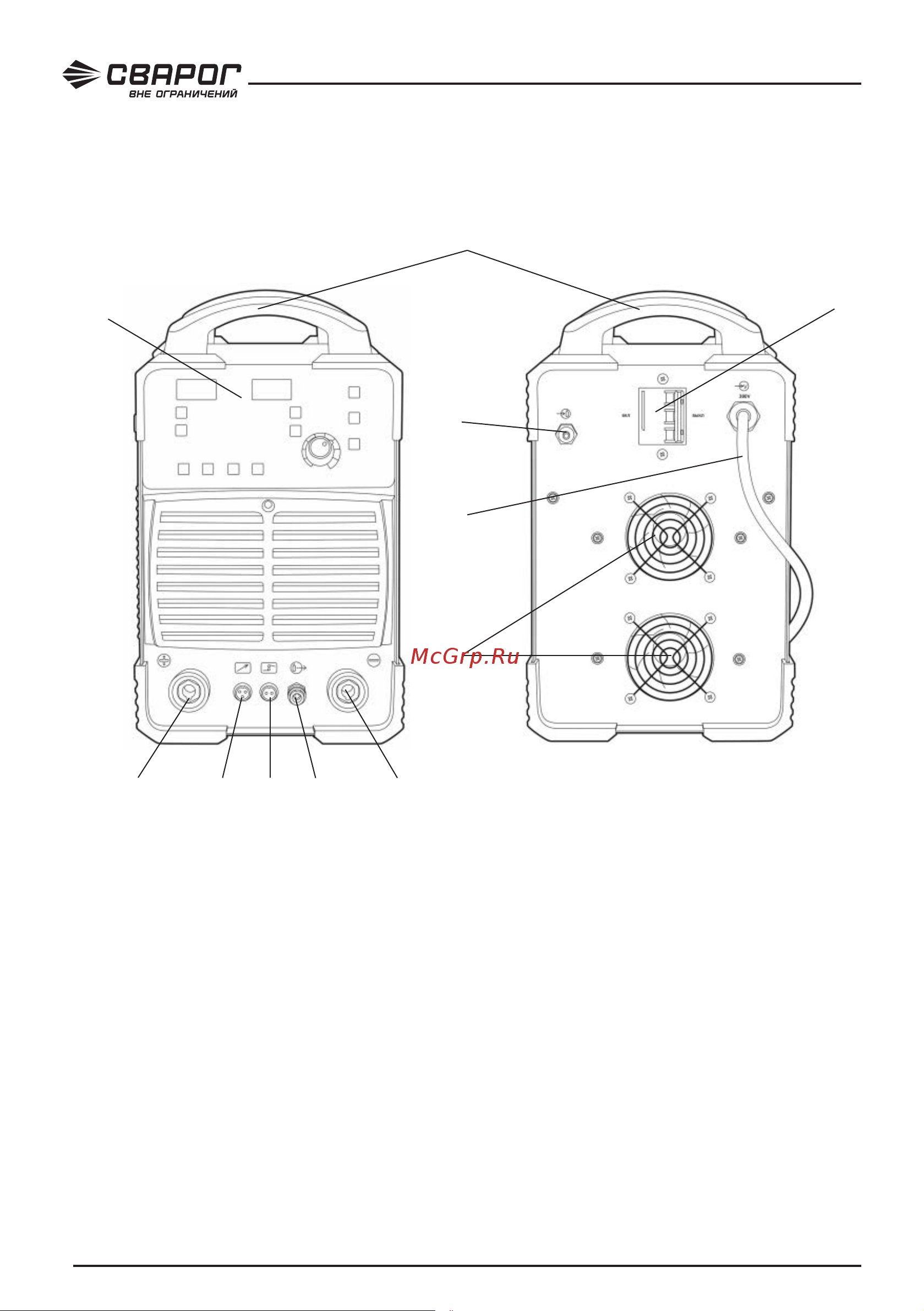 Сварог REAL TIG 315 P AC/DC MULTIWAVE (E30301) [14/96] Описание аппарата