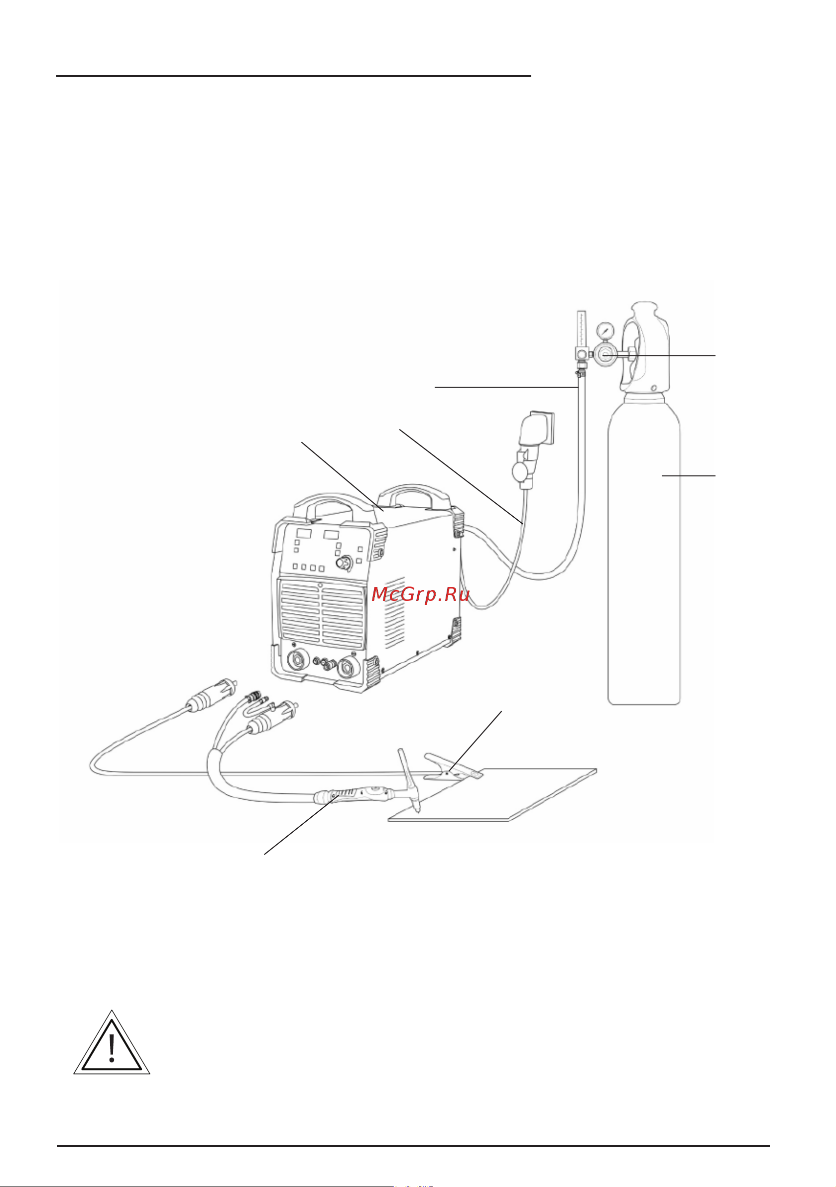 Сварог REAL TIG 315 P AC/DC MULTIWAVE (E30301) [29/96] Подготовка аппарата к работе для tig сварки