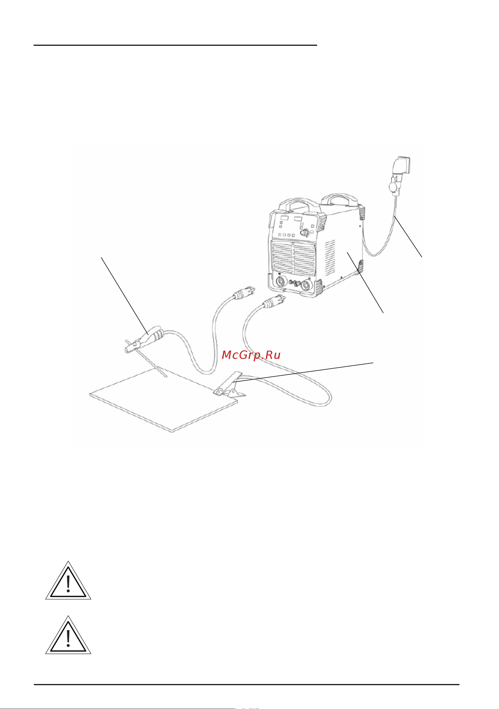 Сварог TIG 315 P AC/DC MULTIWAVE REAL (E30301) 99630 [63/96] Подготовка аппарата к работе для мма сварки