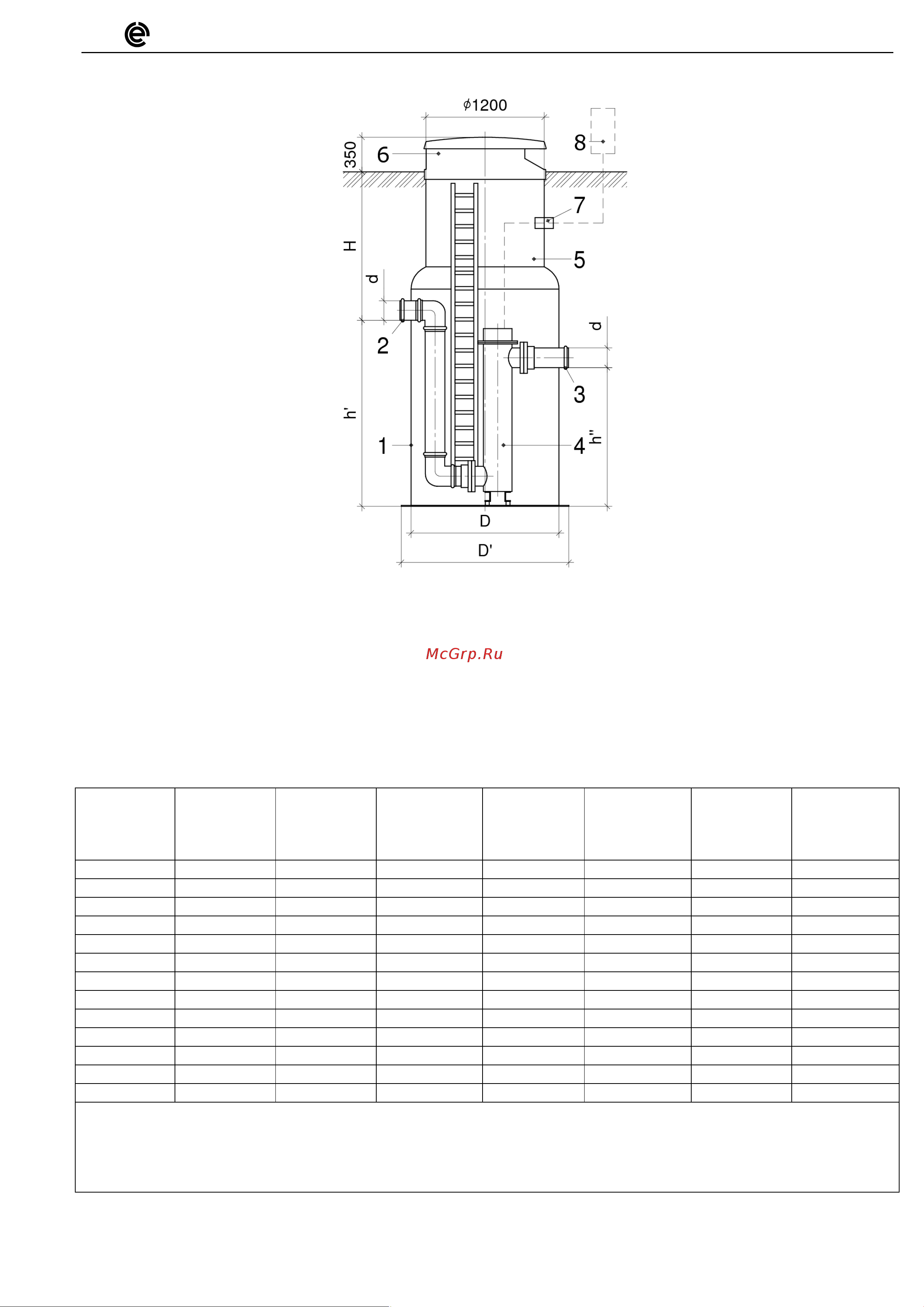 Viteco Argel UV-20 [6/20] Корпус станции 5 колодец технический