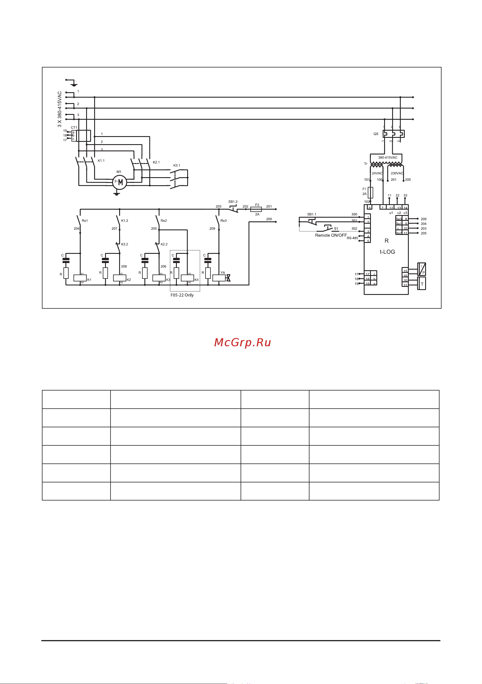 Comprag FR1508-270 [96/120] Схема электрическая принципиальная