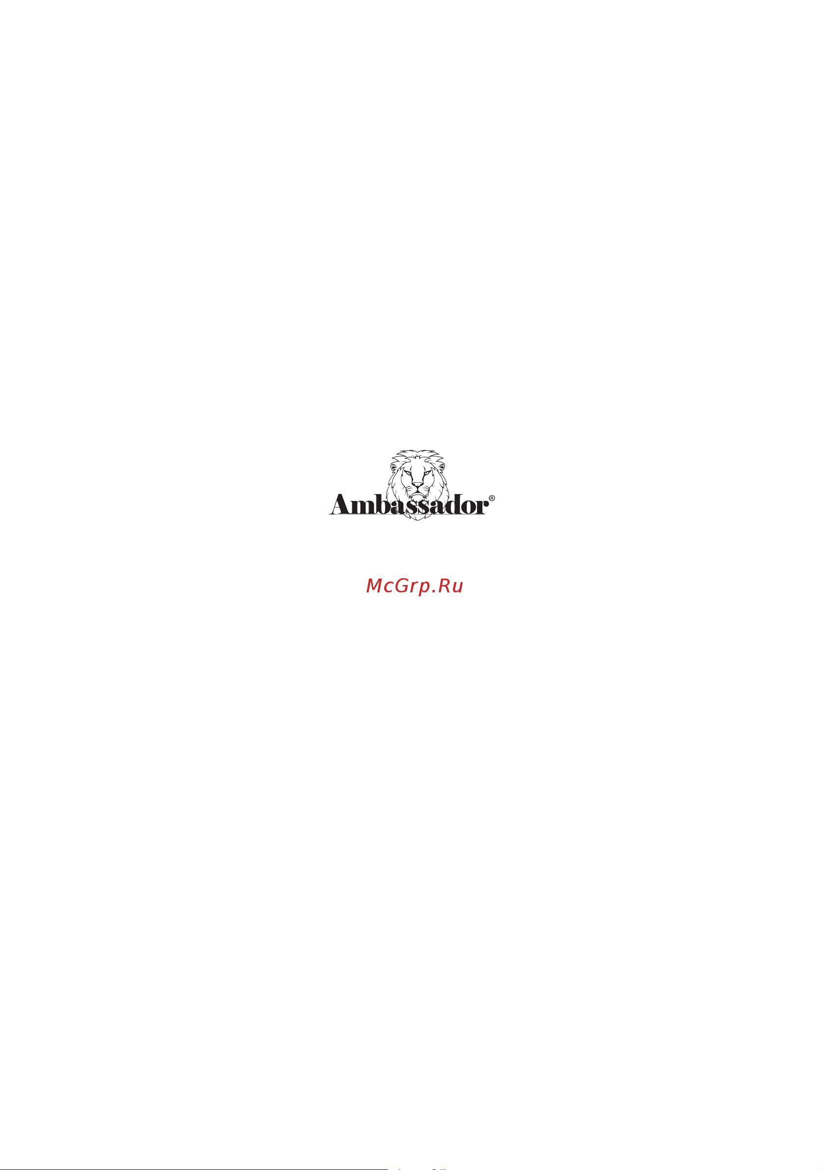 Ambassador 15031105-ST1 Set 90 х 25 см [12/12] Страница 12