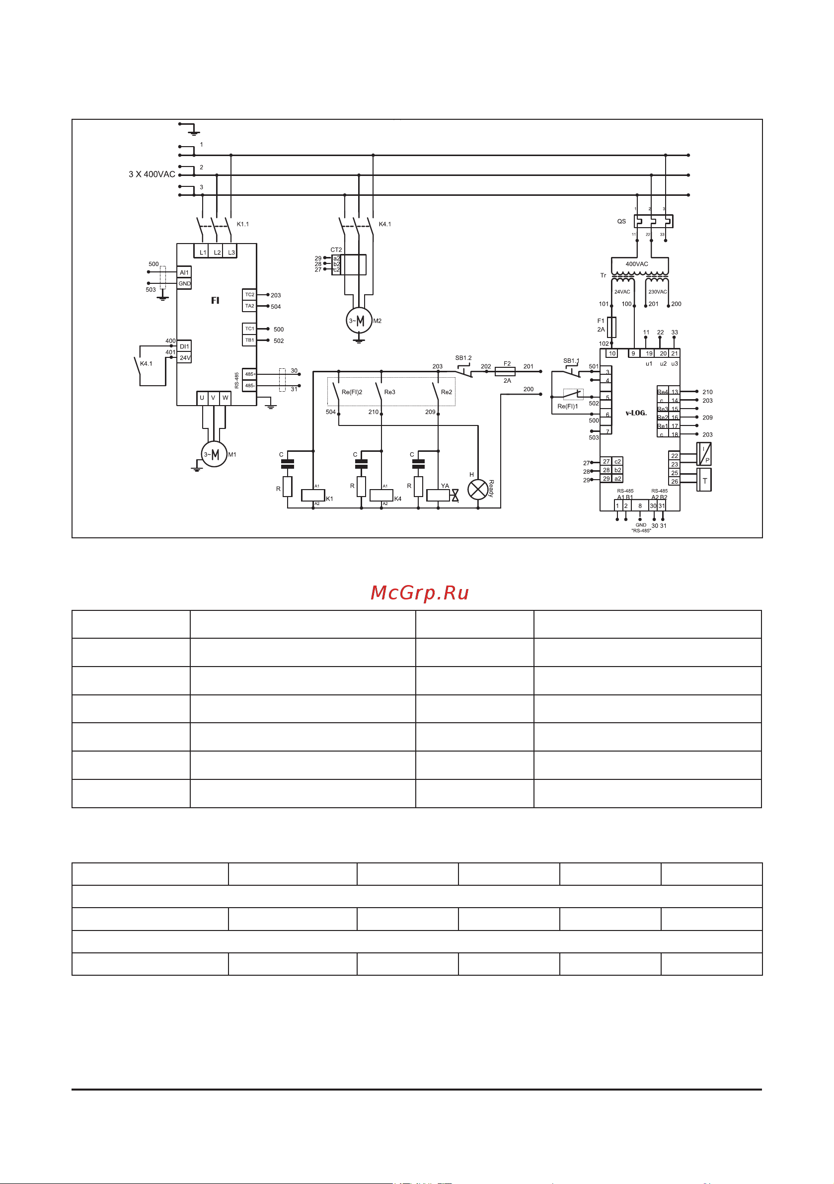 Comprag AV5510 [43/96] Elektro schaltplan