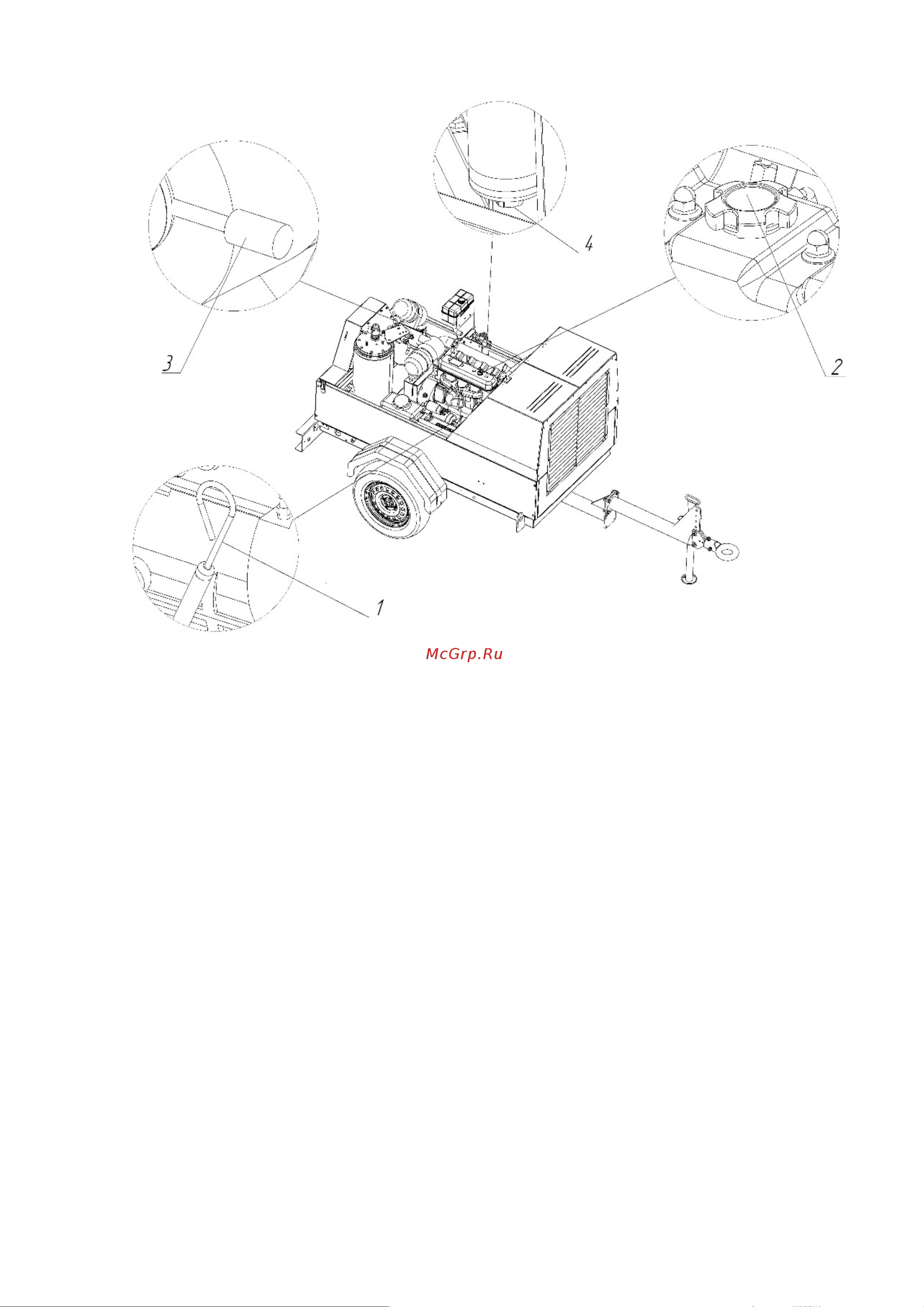 Comprag DACS-5S на раме 11130501 [18/40] Проверка уровня охлаждающей жидкости