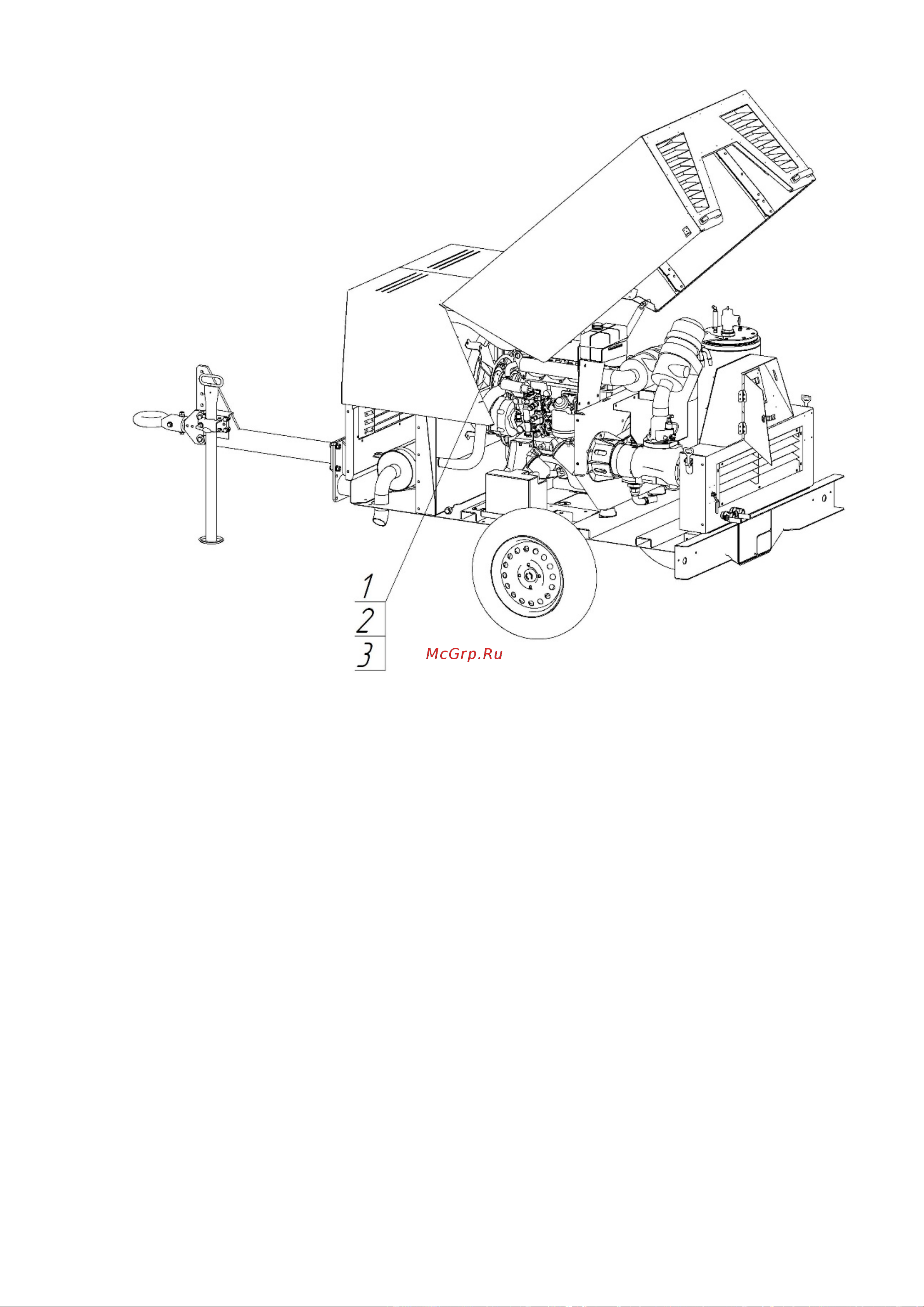 Comprag DACS-5S на раме 11130501 [24/40] Слив топлива из топливного бака