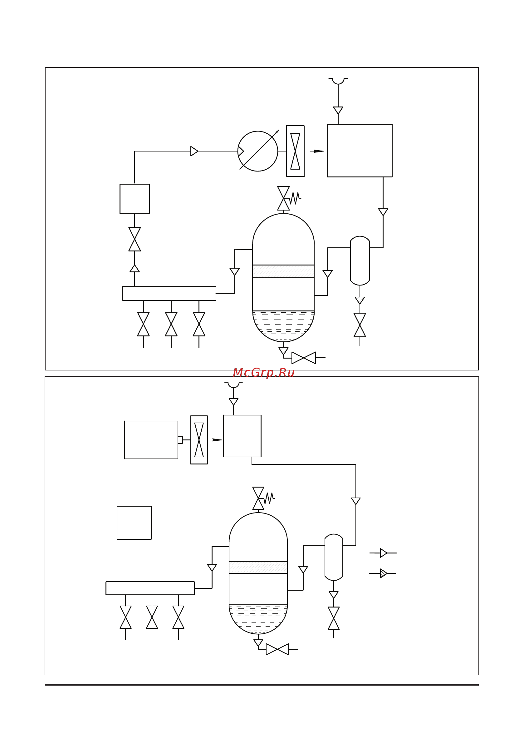Comprag MEX-E-2 [12/84] Pneumatic diagram