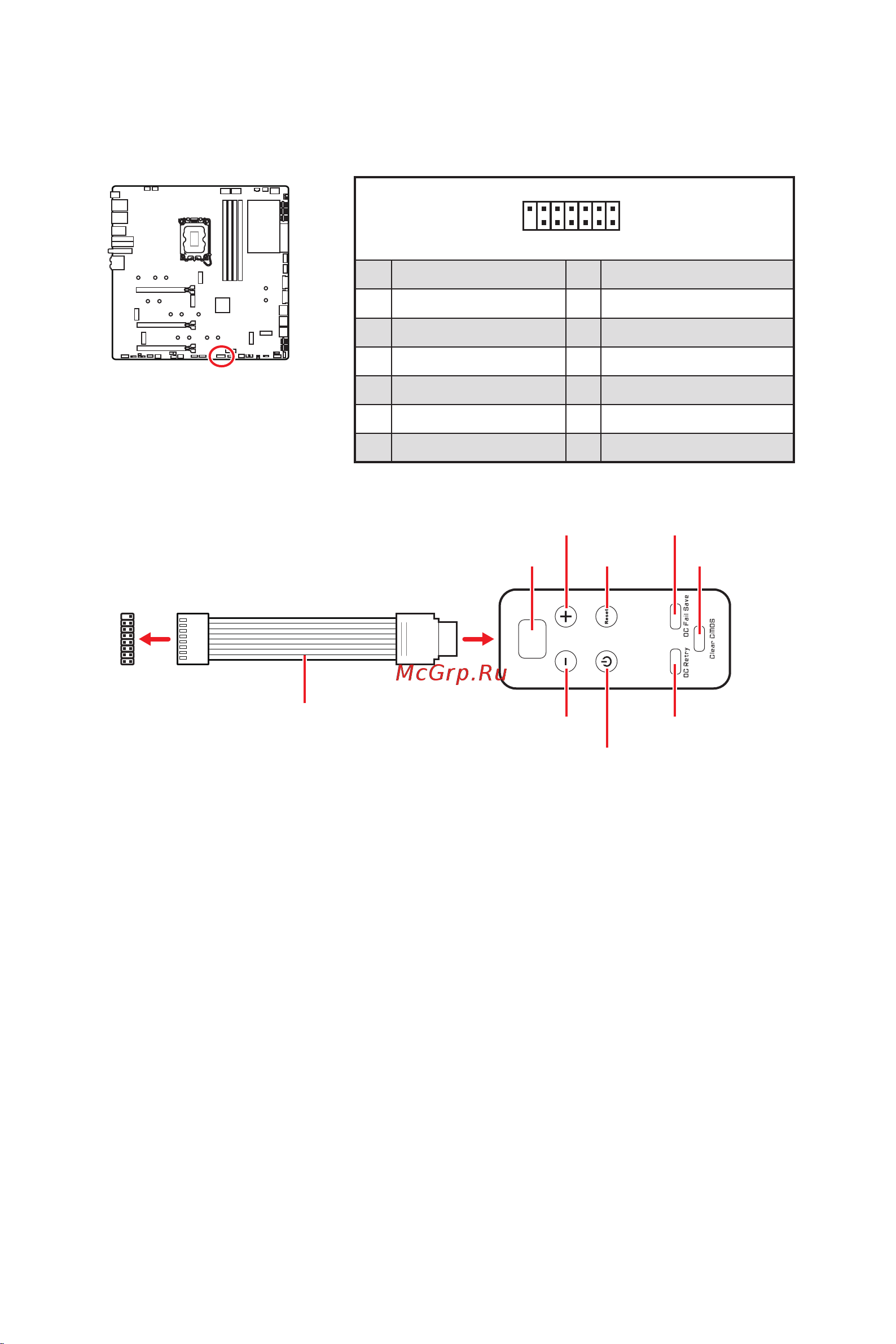 MSI MEG Z690 GODLIKE [51/76] Jdash1 tuning controller connector