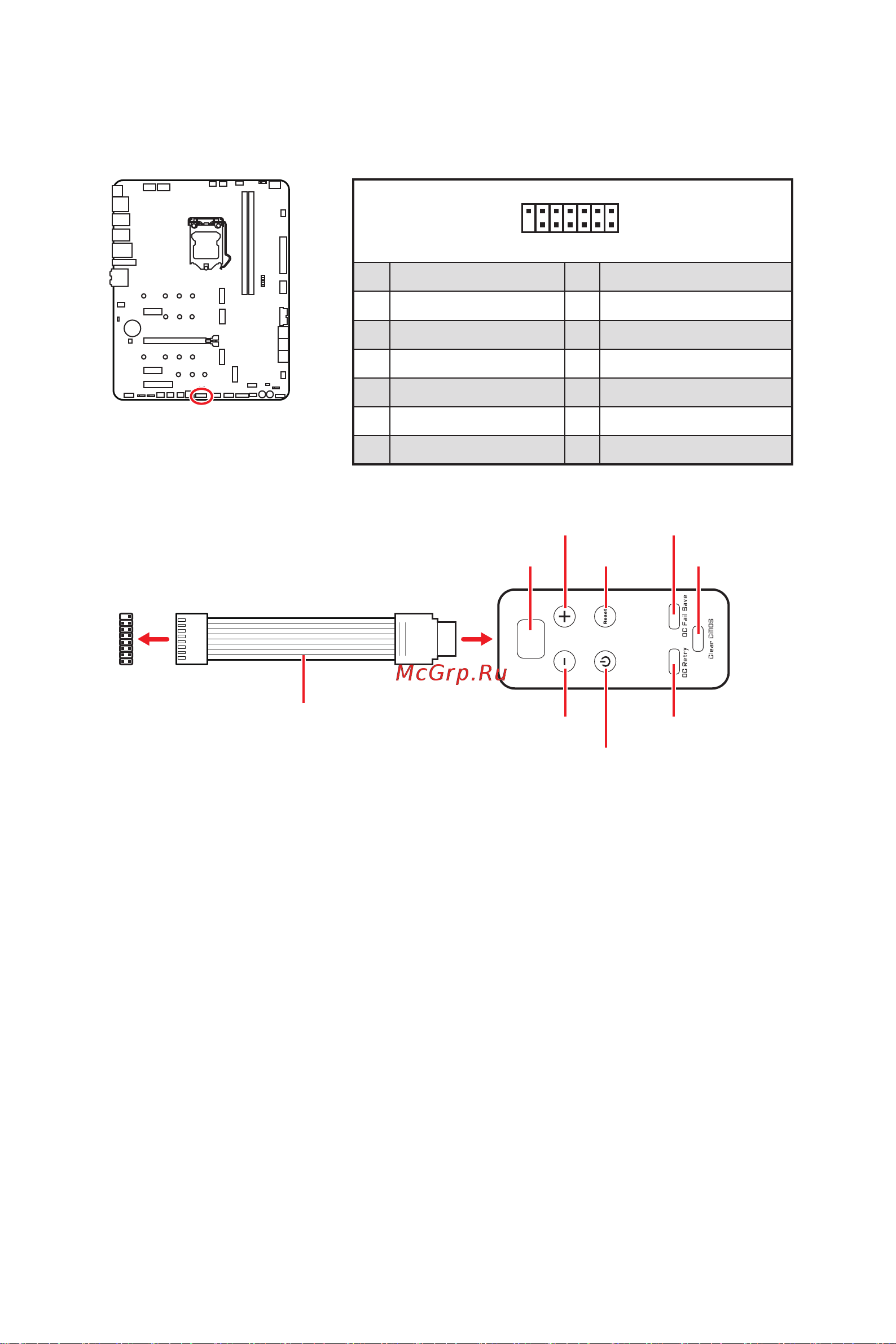 MSI MEG Z590 UNIFY-X [44/74] Jdash1 tuning controller connector
