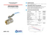 Aquasfera 1101-04 STANDARD полнопроходной латунный с рычагом Инструкция по эксплуатации