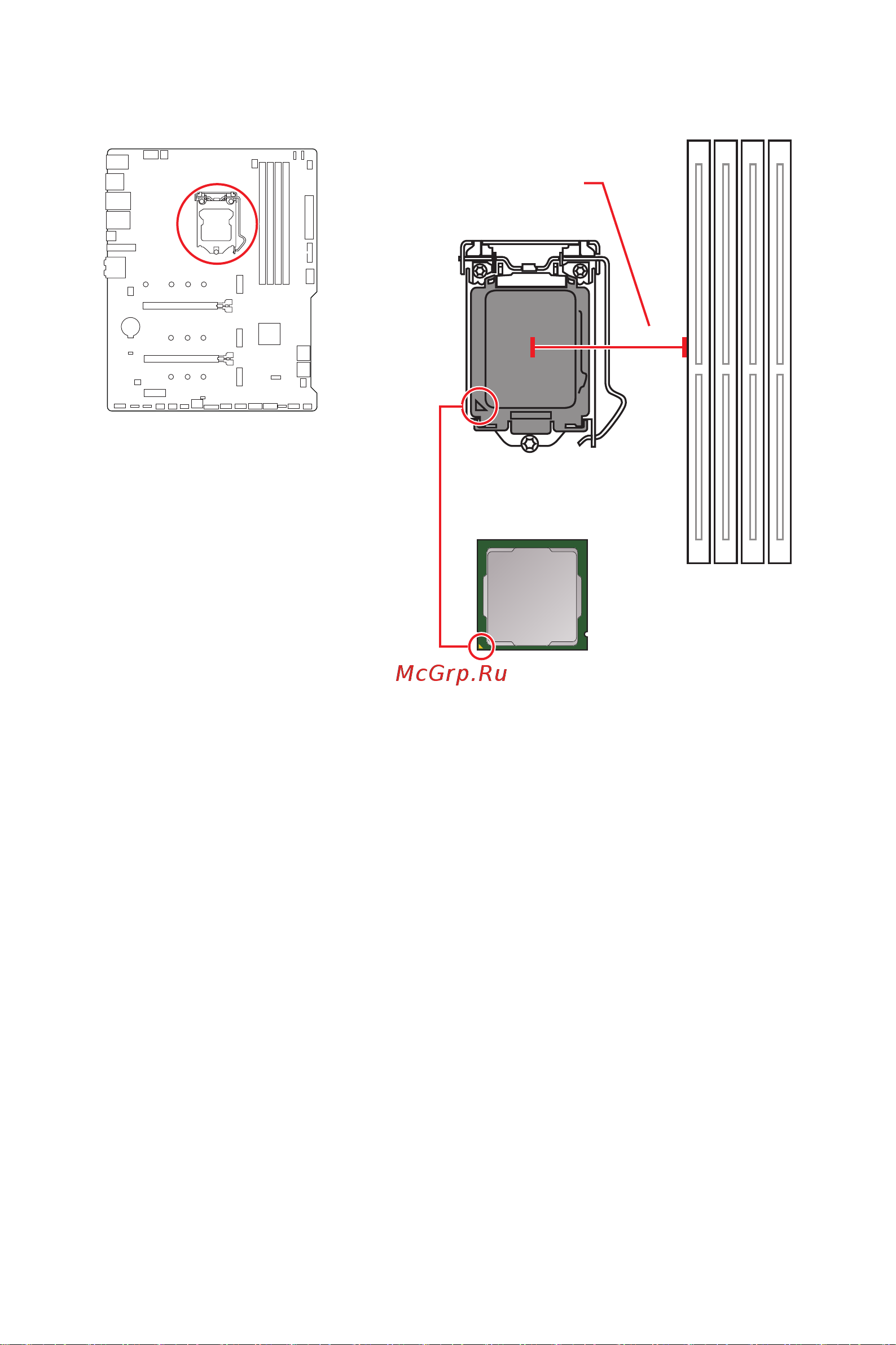MSI MAG B560 TOMAHAWK WIFI [20/40] Процессор lga1200