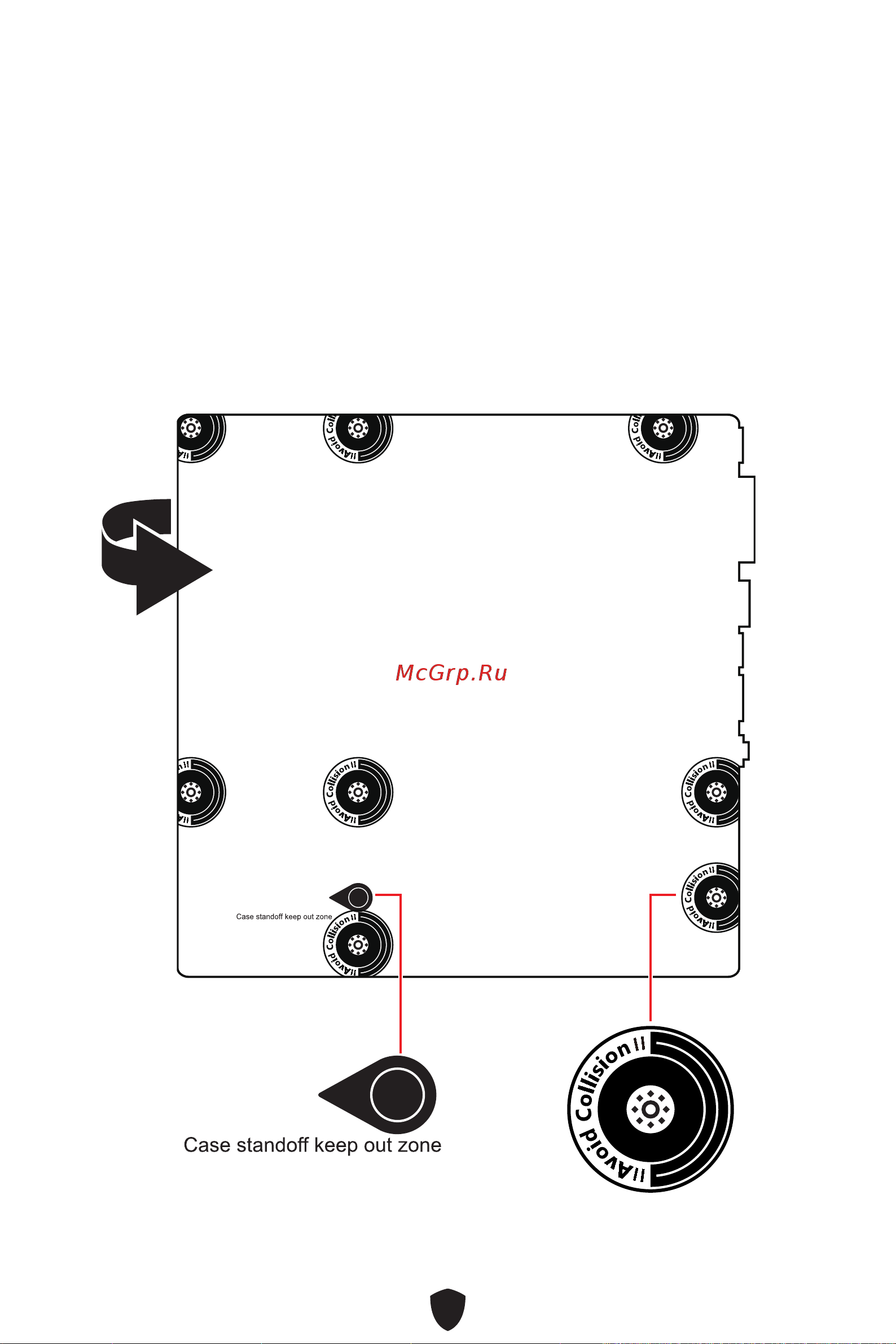 MSI MAG B650M MORTAR [6/51] Избегайте ударов