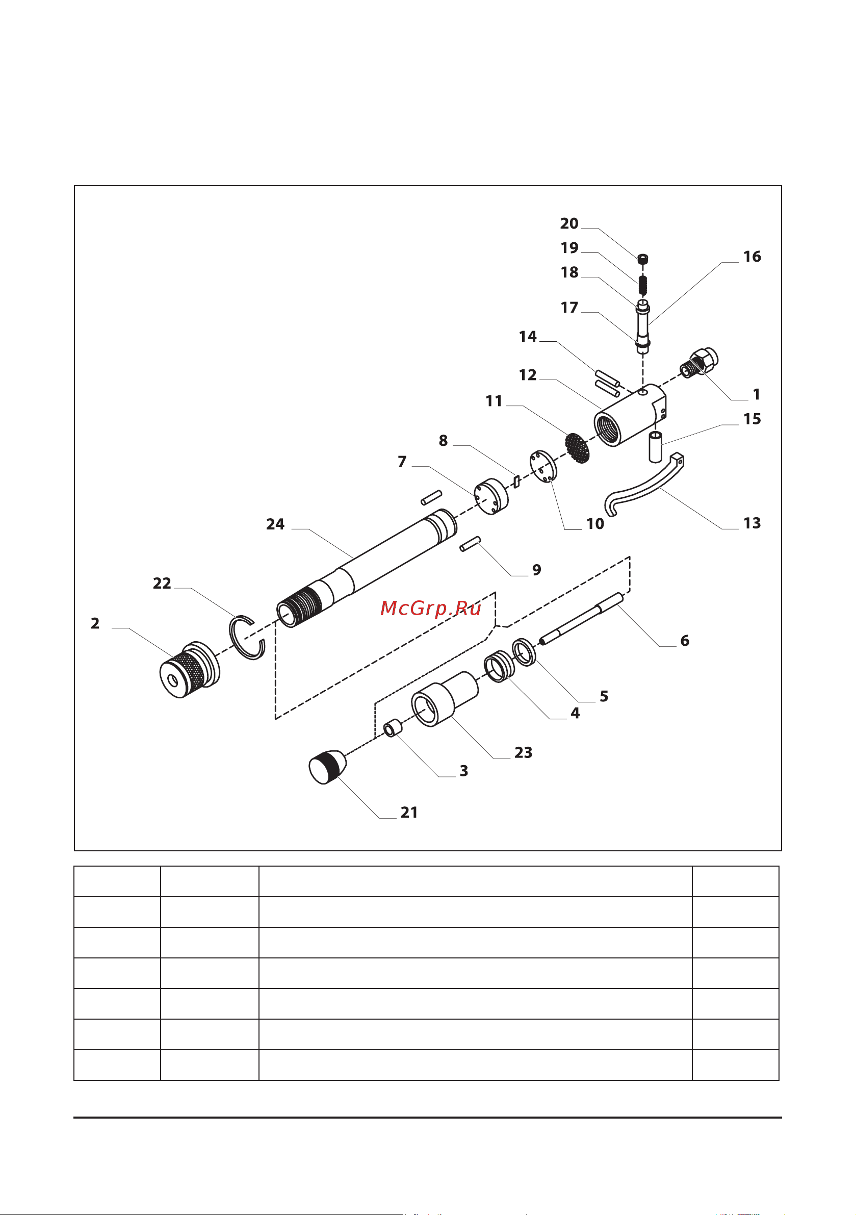 Comprag CPR-5 [15/20] Спецификация