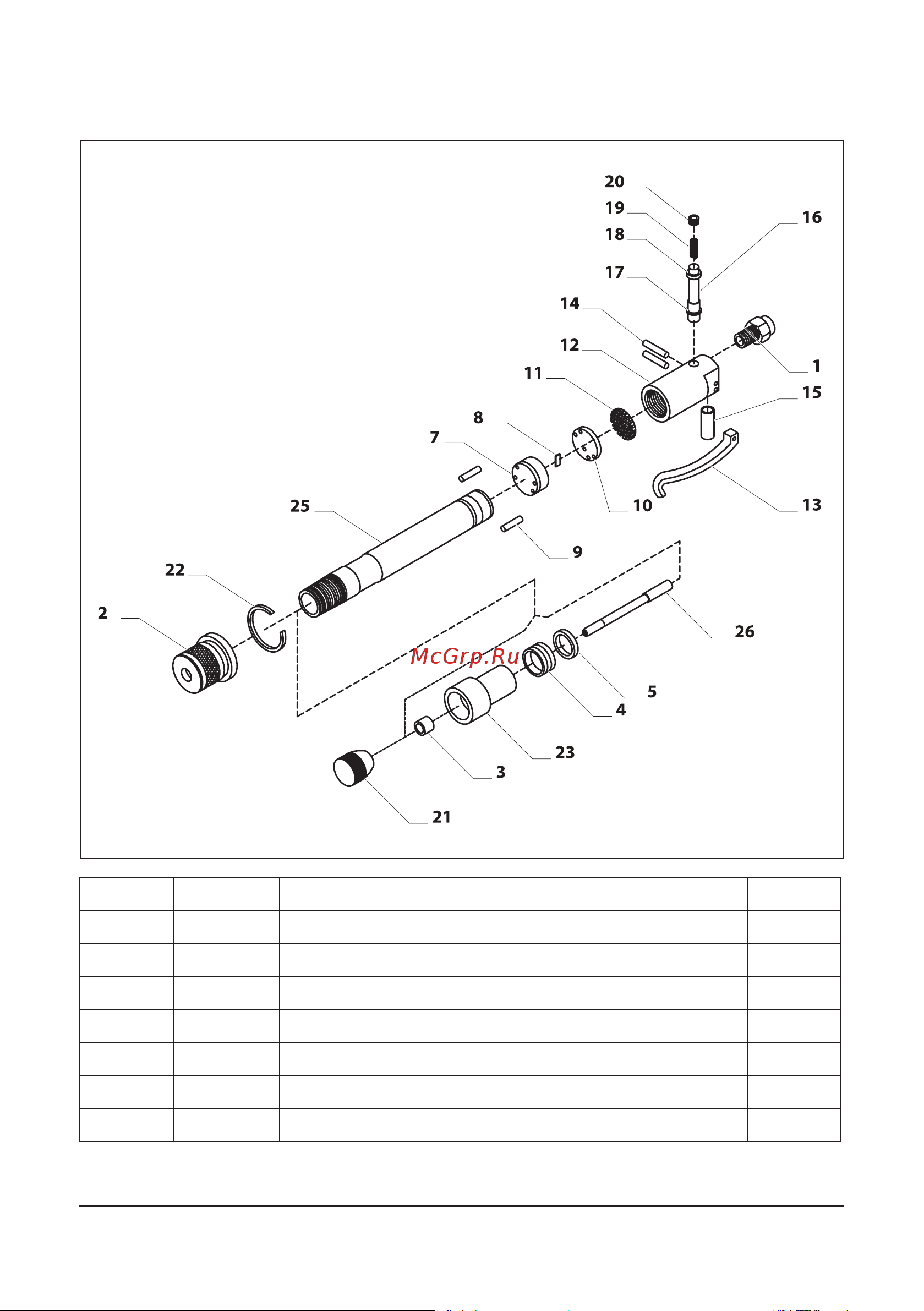 Comprag CPR-5 [17/20] Трамбовка пневматическая cpr 5