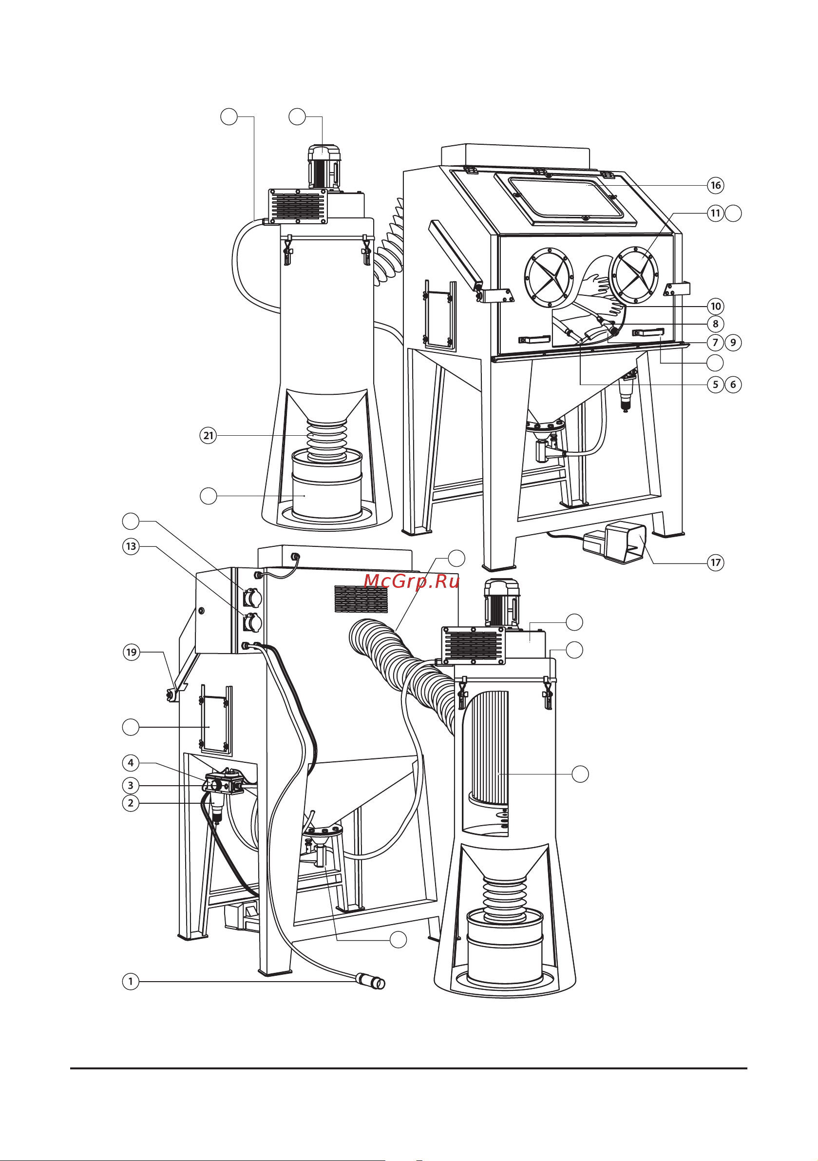 Contracor ECO-80SL [5/152] Eco series suction blast cabinets 5