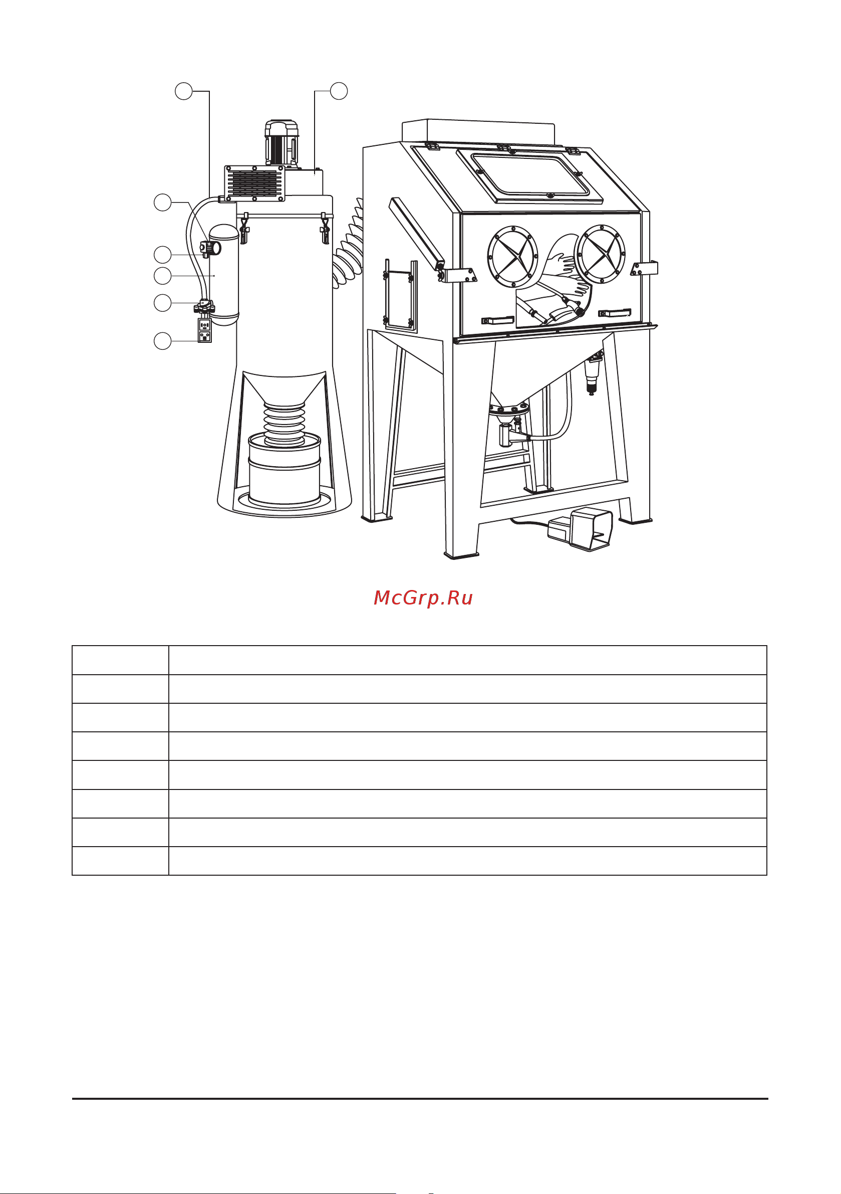 Contracor ECO-80SL [7/152] Eco series suction blast cabinets 7