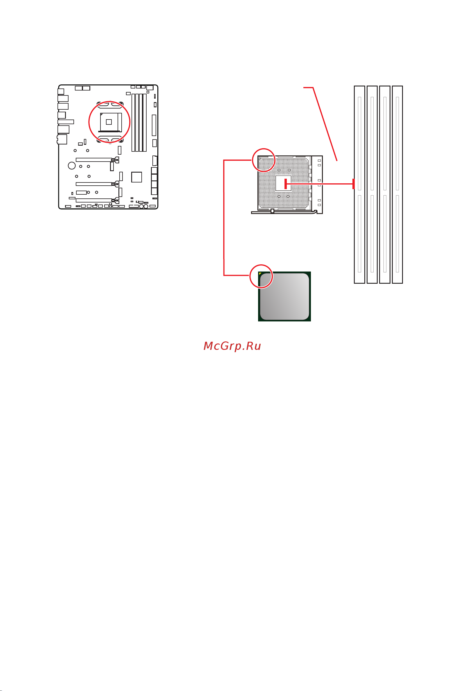 MSI MEG X570S ACE MAX [20/52] Процессорный сокет