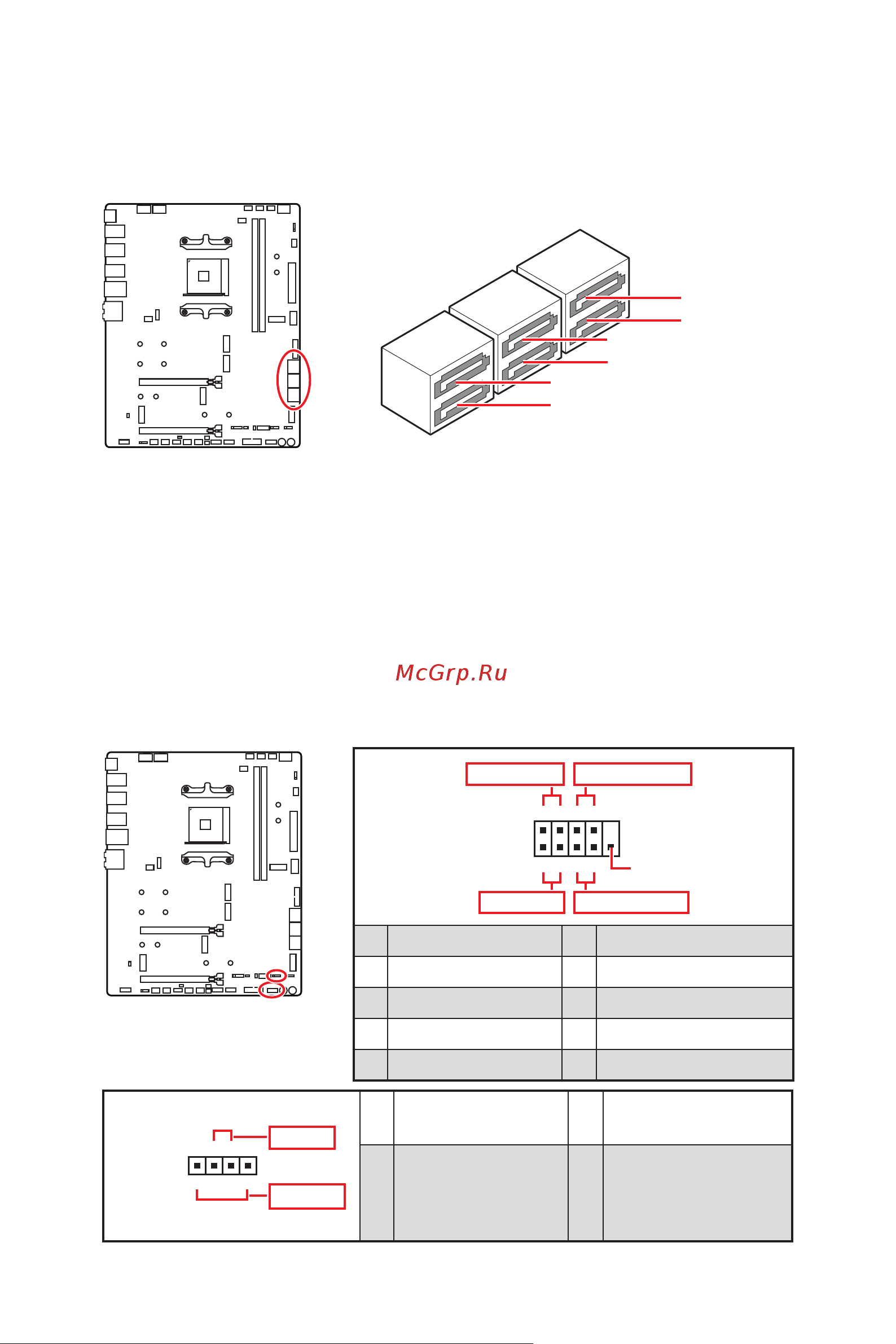 MSI MEG X570S UNIFY-X MAX [81/204] Jfp1 jfp2 front panel connectors