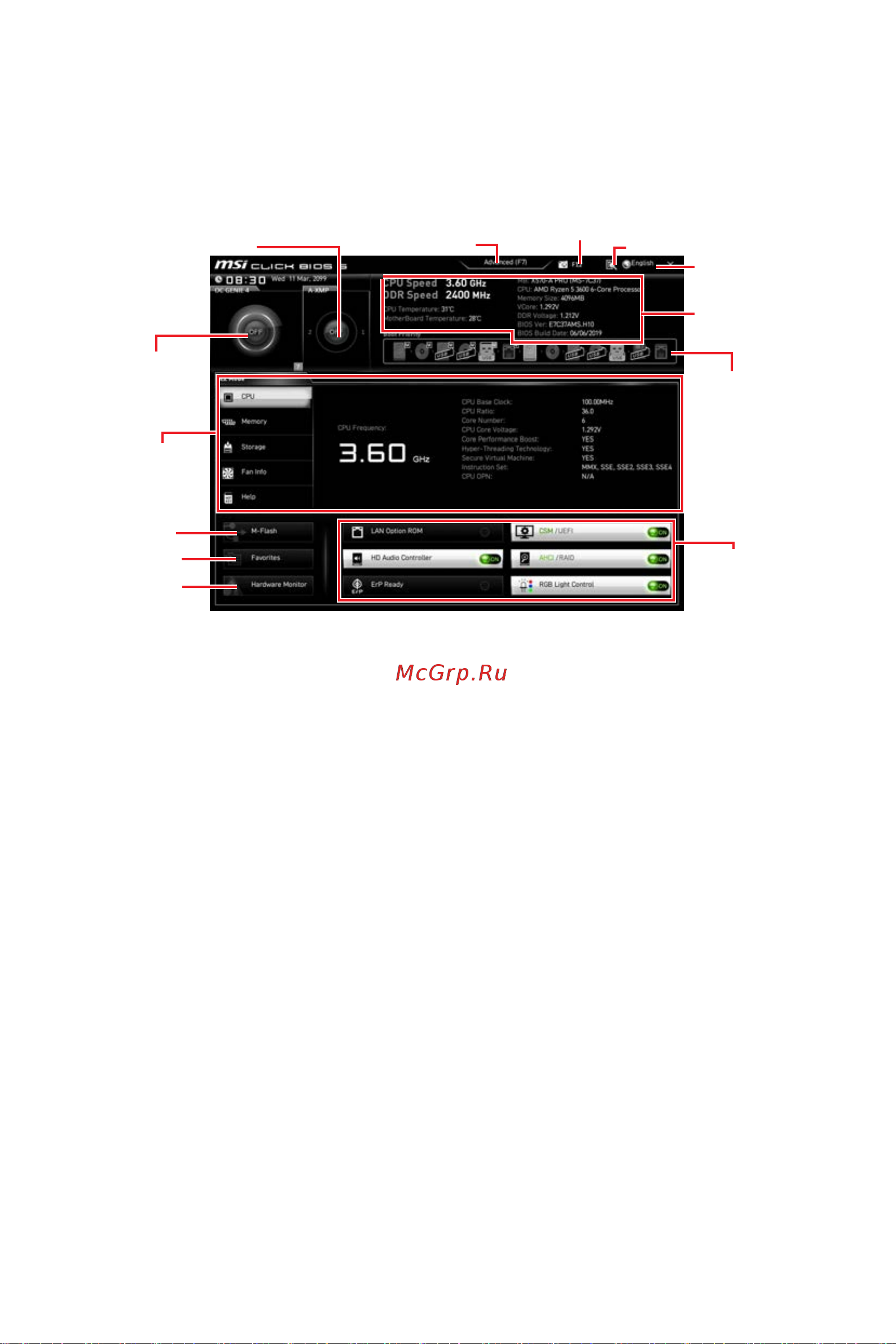 MSI X570-A PRO [114/160] Ez mode